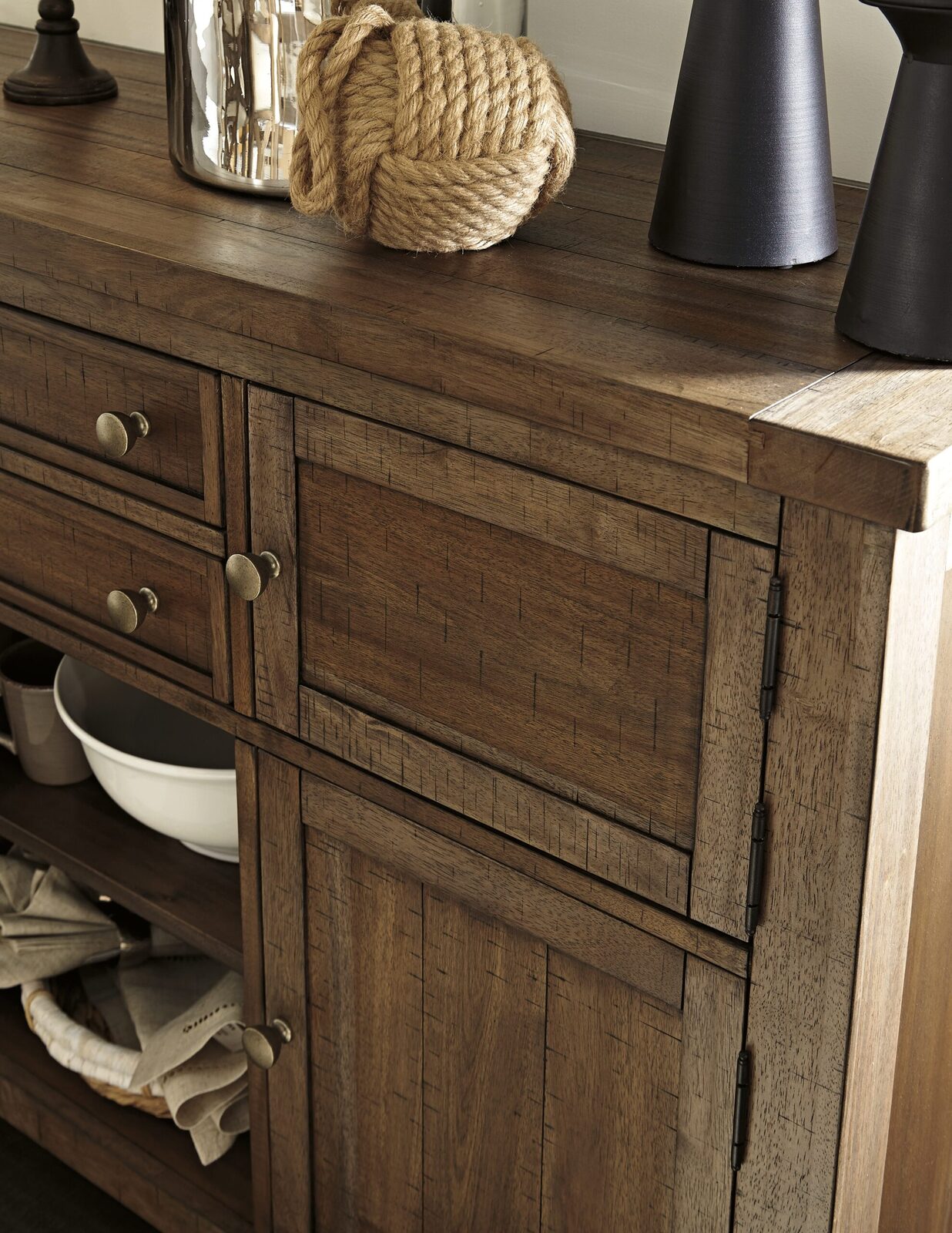 Moriville - Dining Room Server - Grayish Brown - Image 8