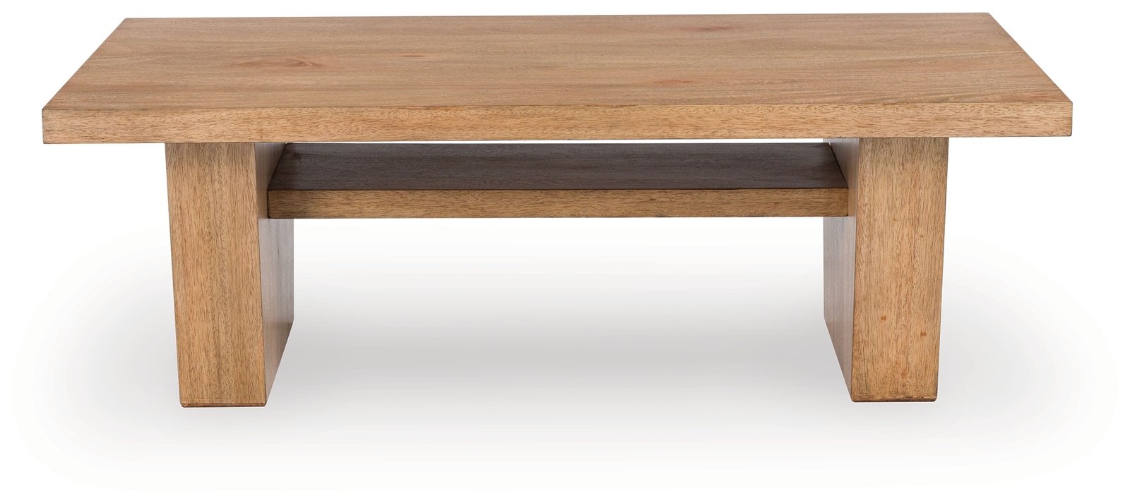 Kristiland - Rectangular Cocktail Table - Light Brown - Image 4