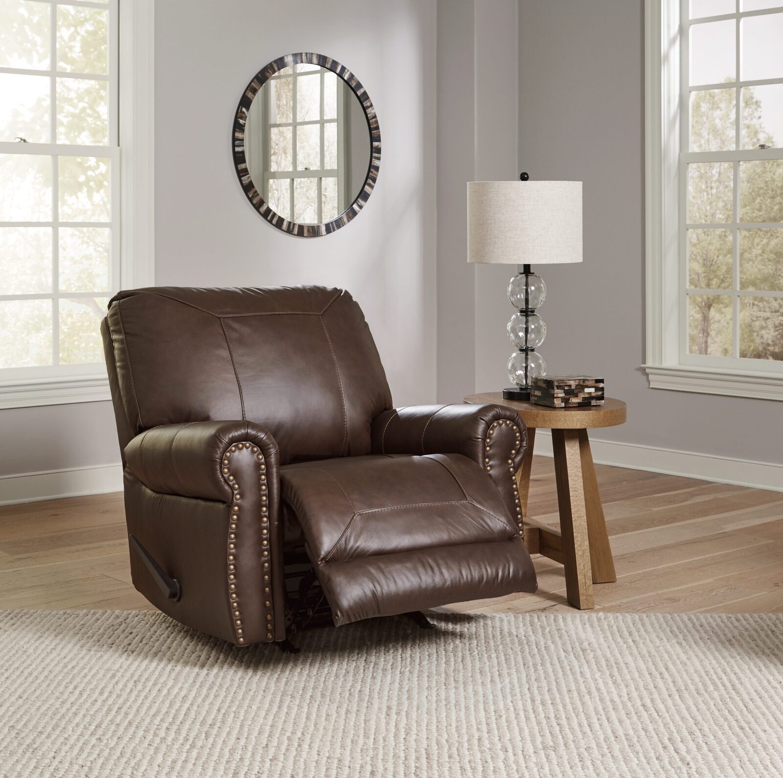 Colleton - Rocker Recliner - Dark Brown - Image 8