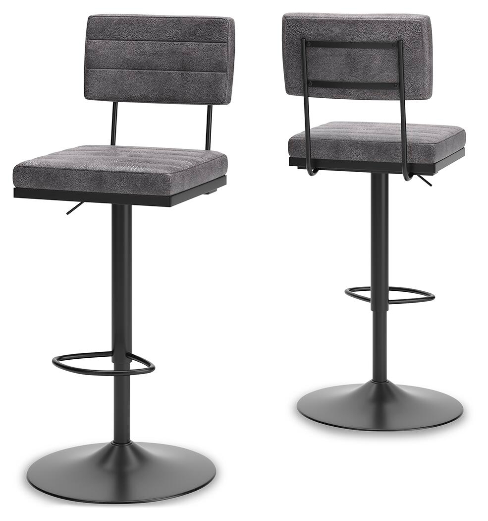Strumford - Tall Swivel Barstool (Set of 2)