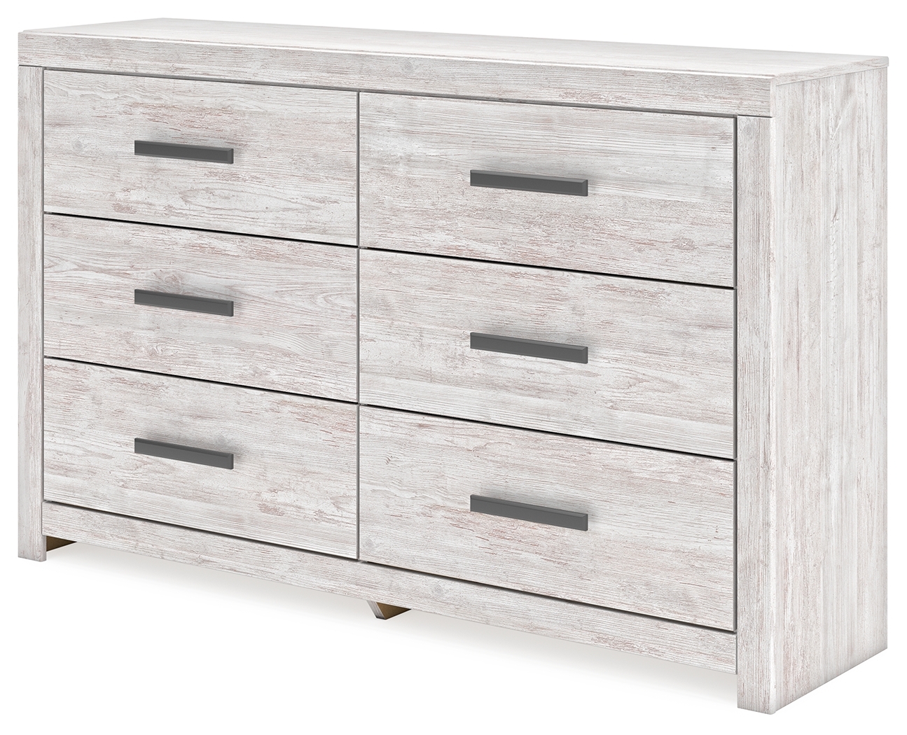 Cayboni - Six Drawer Dresser - Whitewash - Image 3