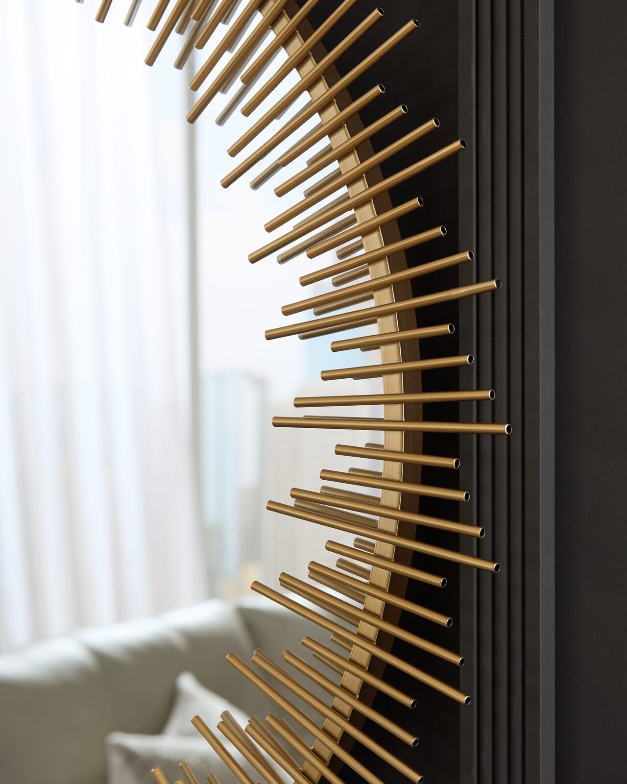 Wainport - Accent Mirror - Gold Finish - Image 5