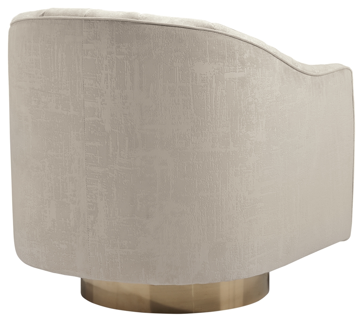 Penzlin - Swivel Accent Chair - Pearl - Image 3