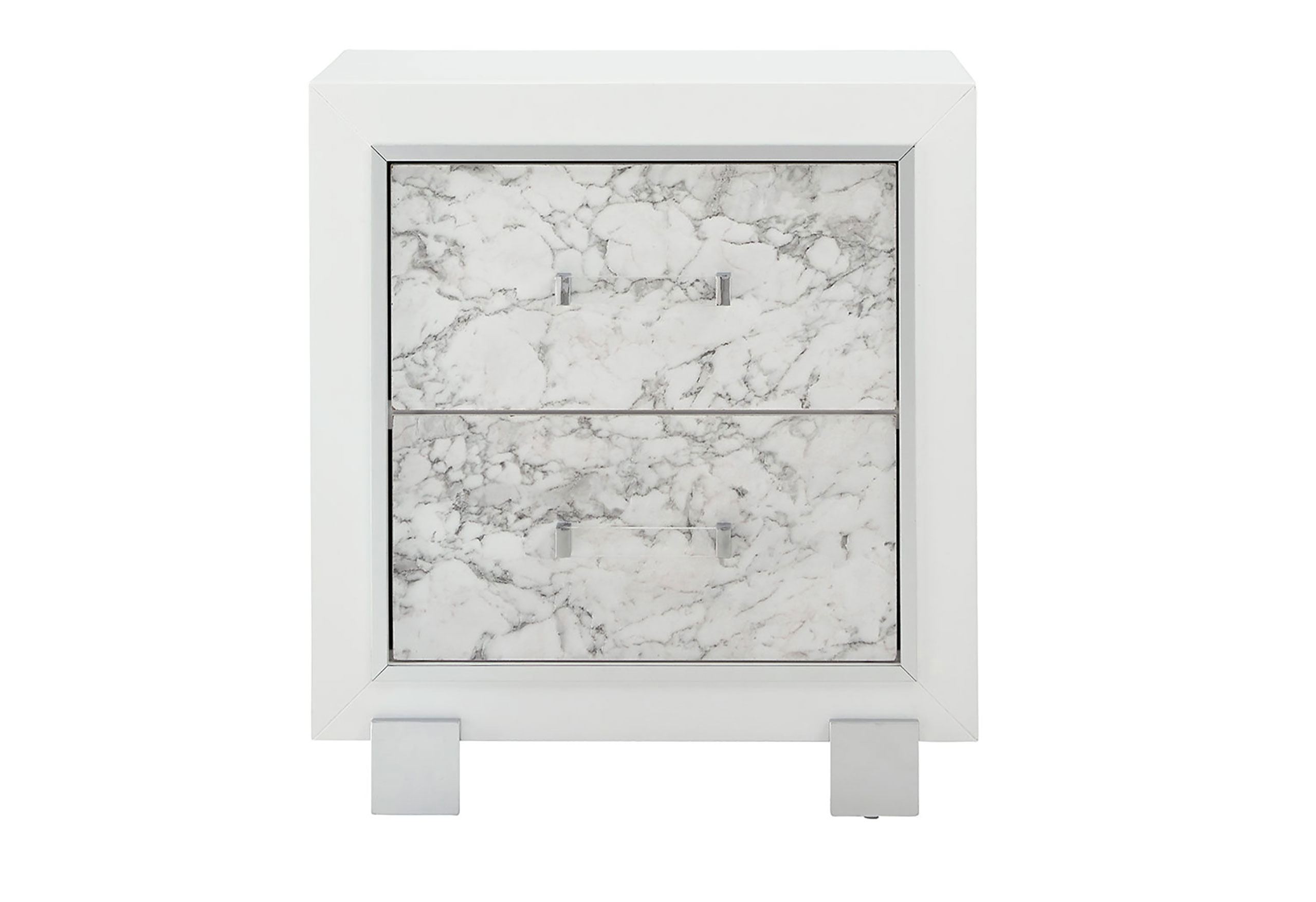 Santorini - 5 Piece Bedroom Set - White - Image 10