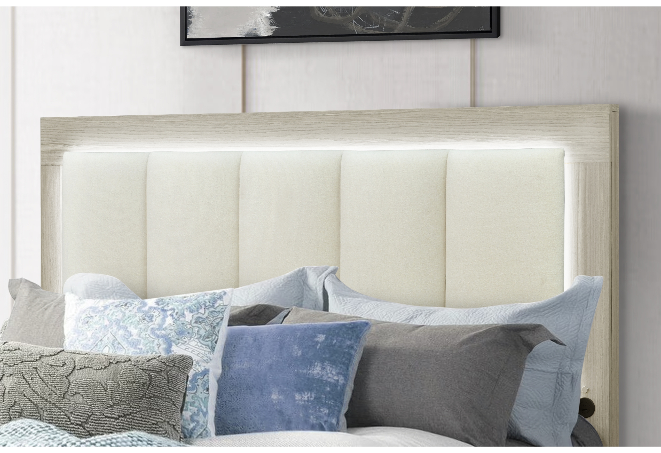 Emma - Bed With LED And USB - Image 2