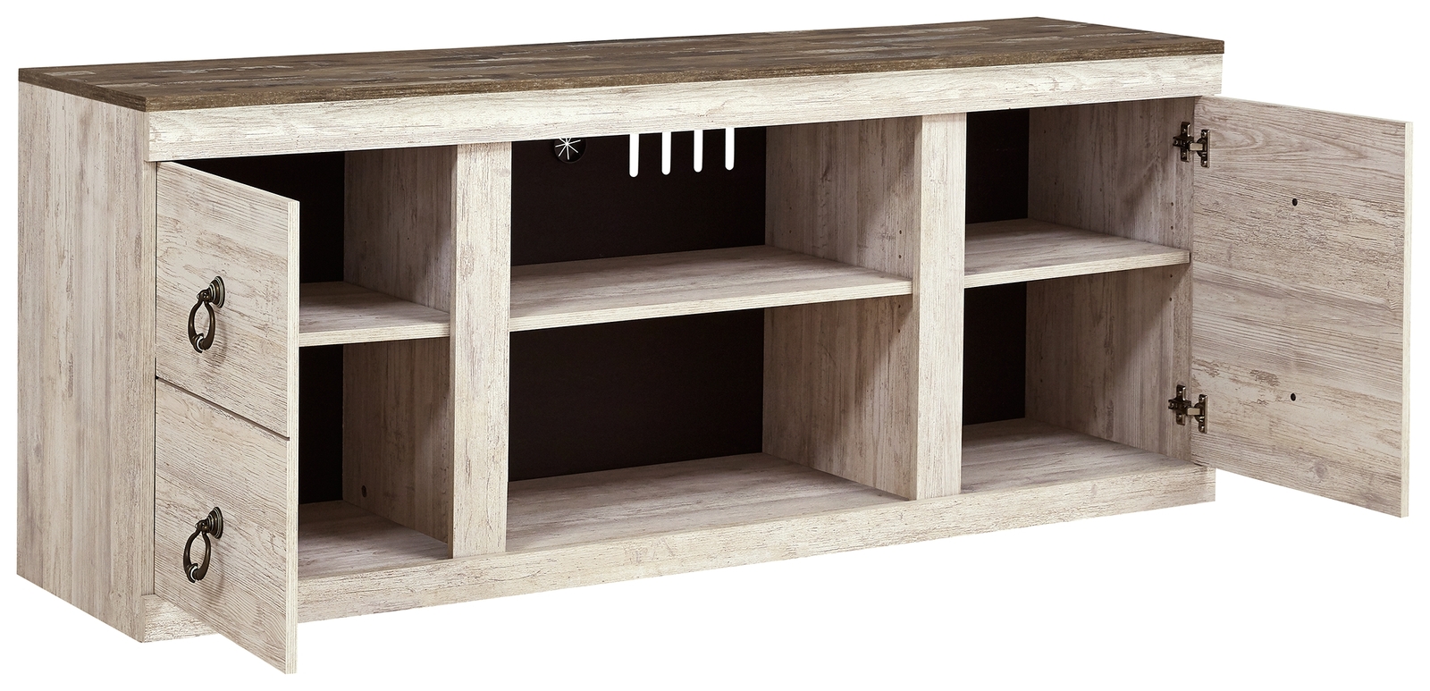 Willowton - TV Stand With Fireplace Option - Image 3