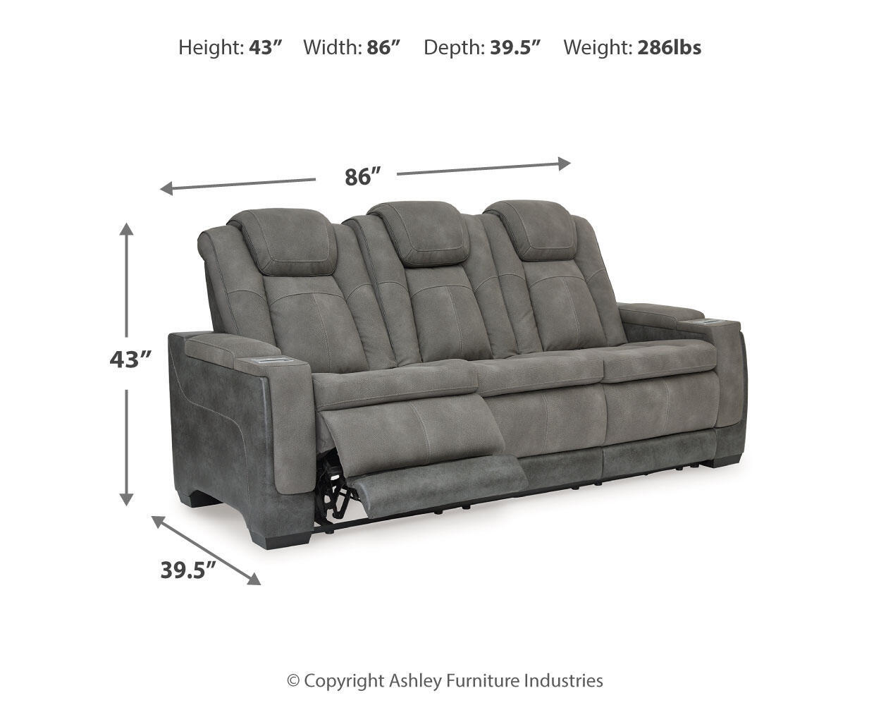Next-Gen Durapella - Power Reclining Sofa - Image 28