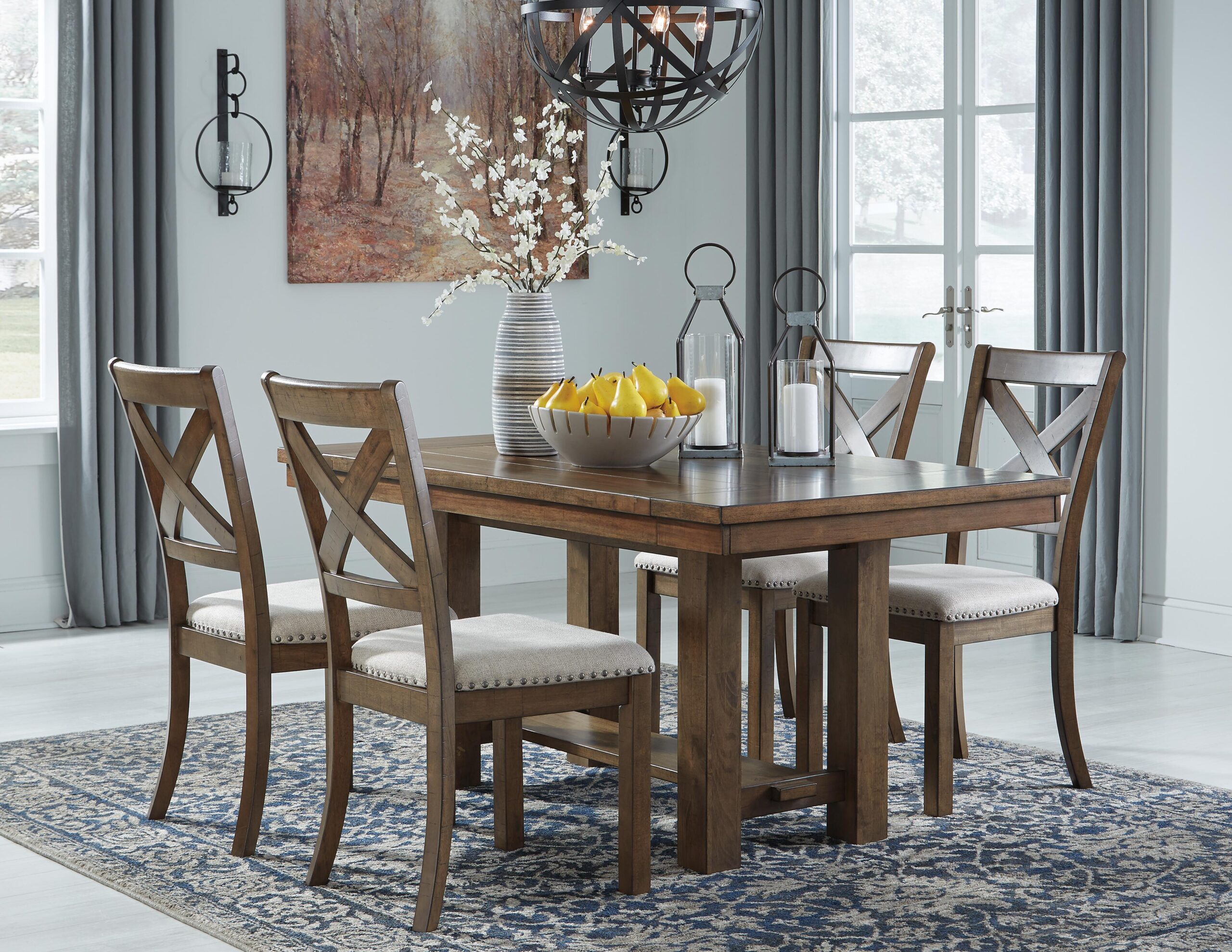 Moriville - Rectangular Dining Room Extension Table - Grayish Brown - Image 7