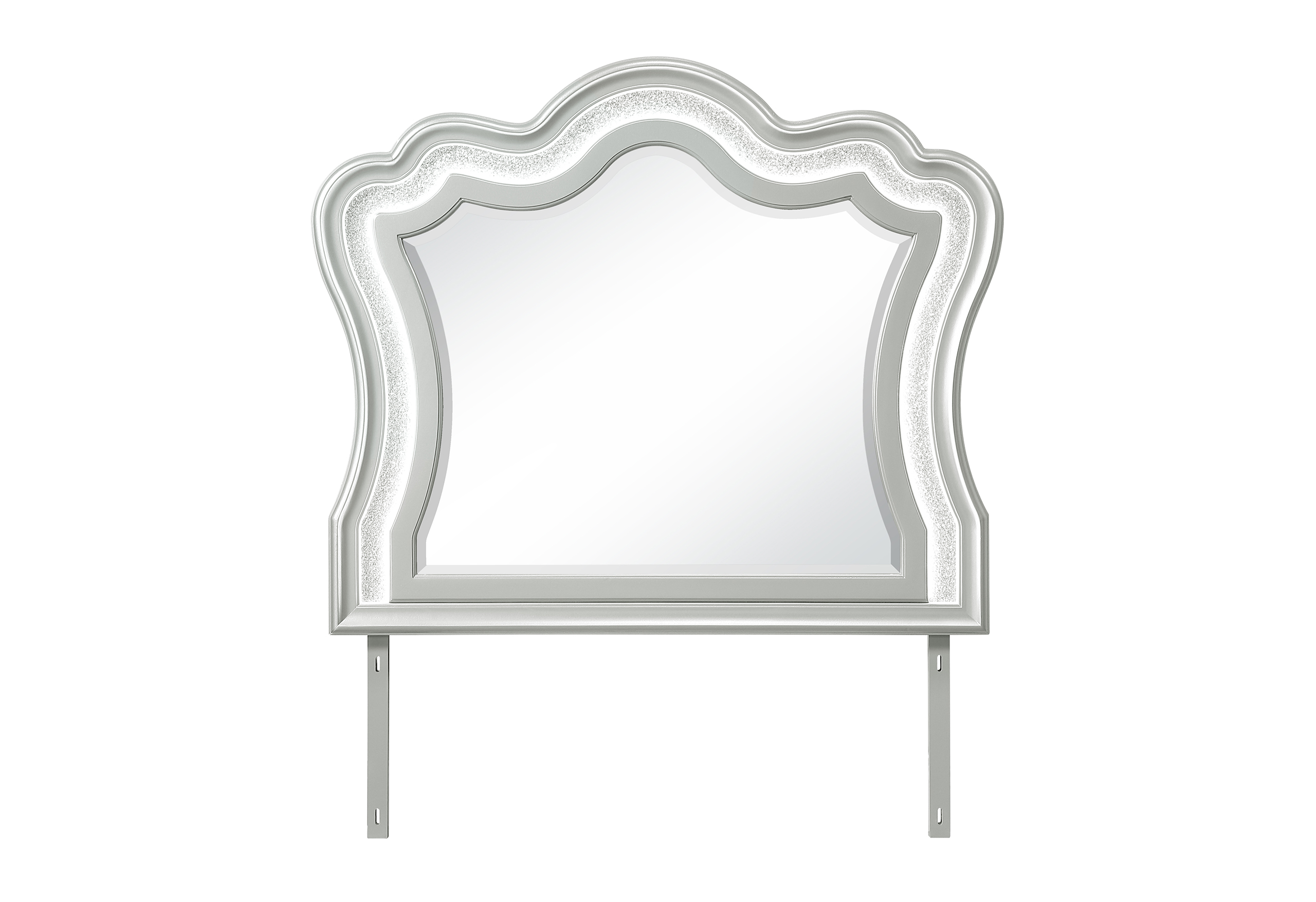 Aria - Mirror With LED - Silver