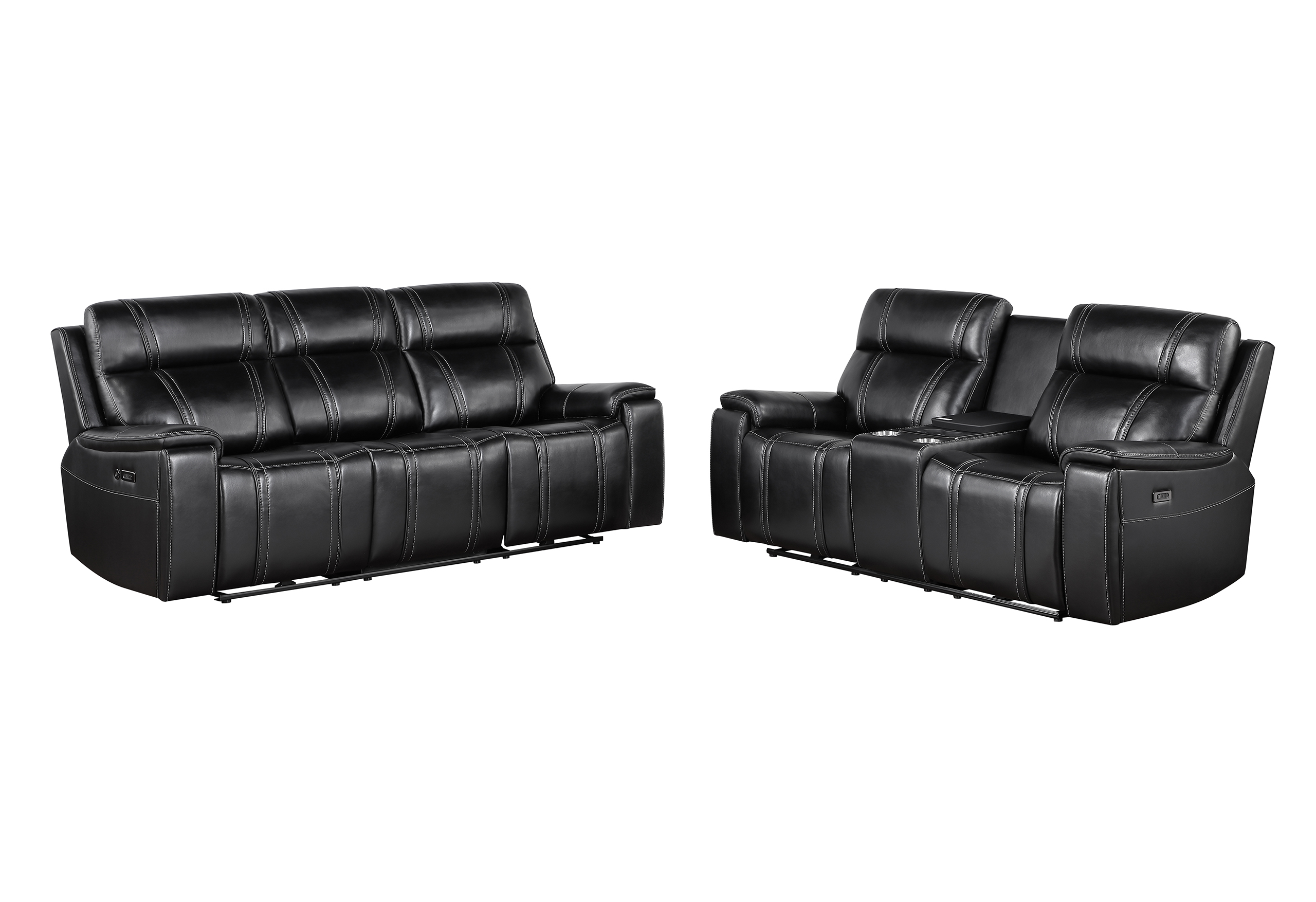 U8880 - Living Room Set - Black