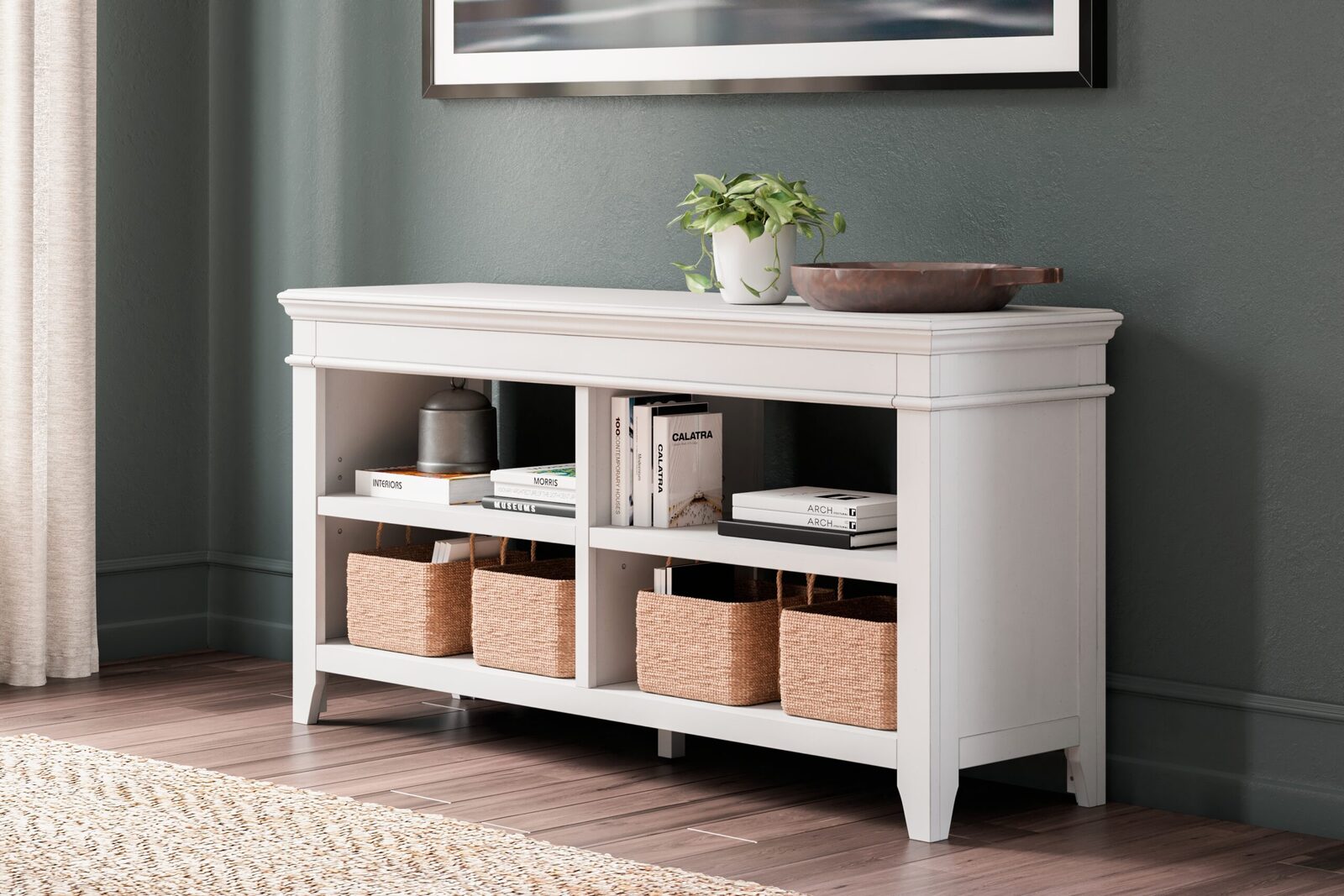 Kanwyn - Credenza - Whitewash - Image 2