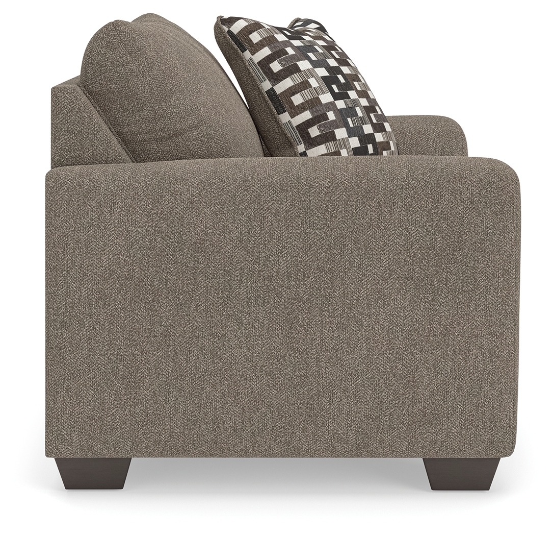 Triston-Peaks - Chair And A Half - Suede - Image 4