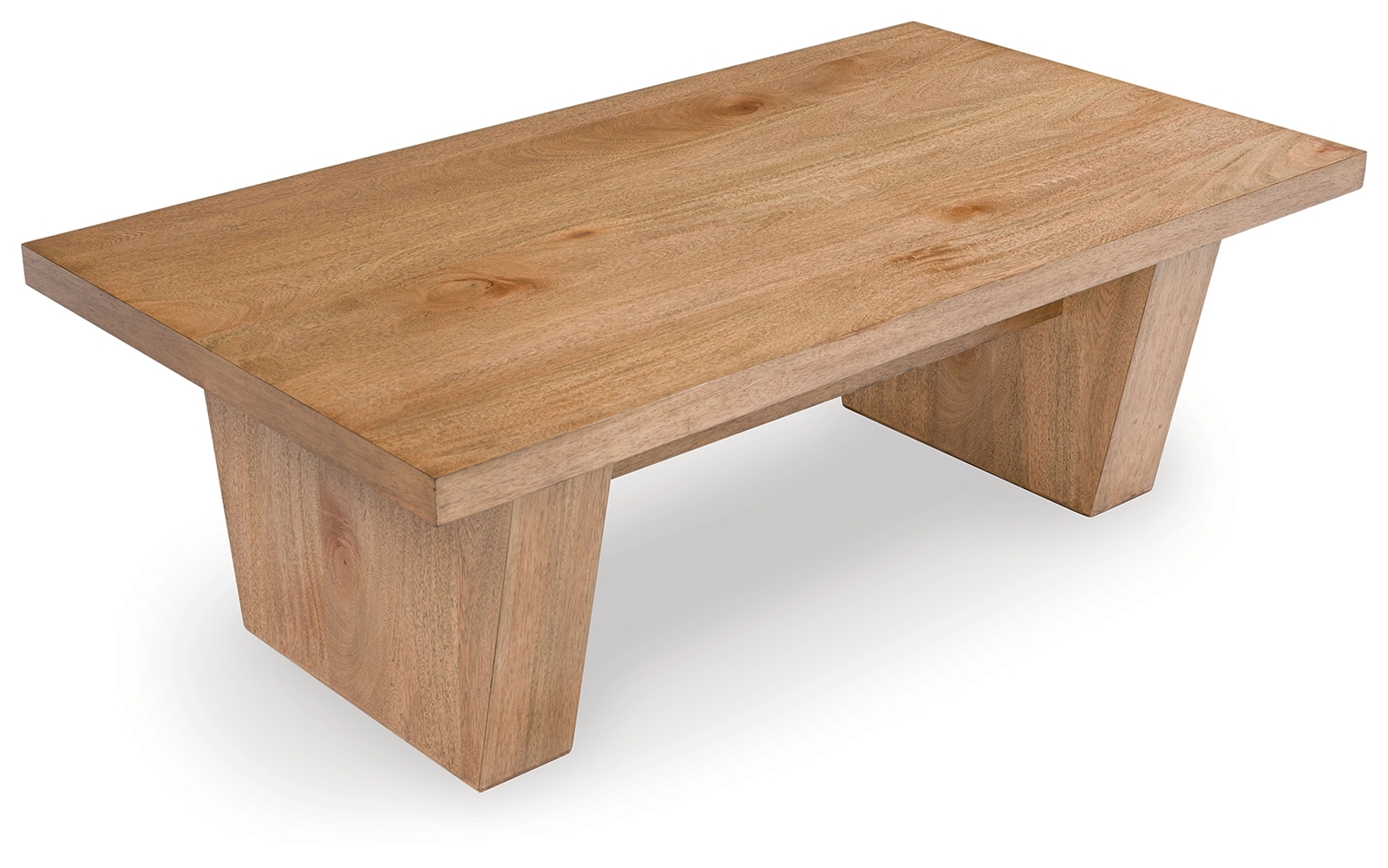 Kristiland - Rectangular Cocktail Table - Light Brown - Image 3