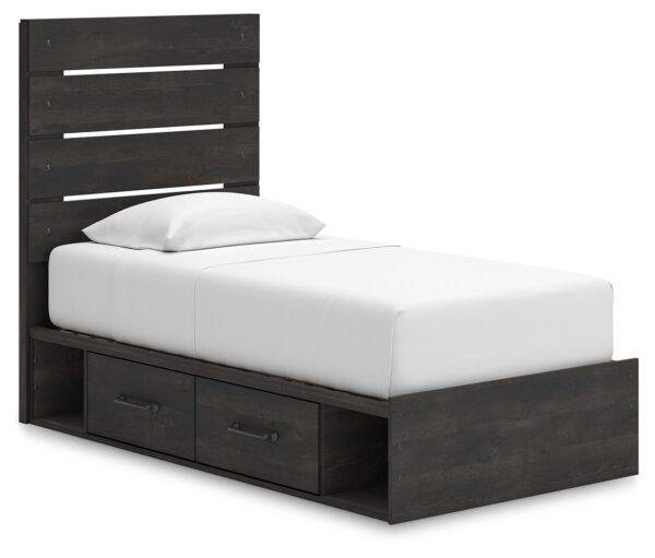 Hollivern - Panel Storage Bed