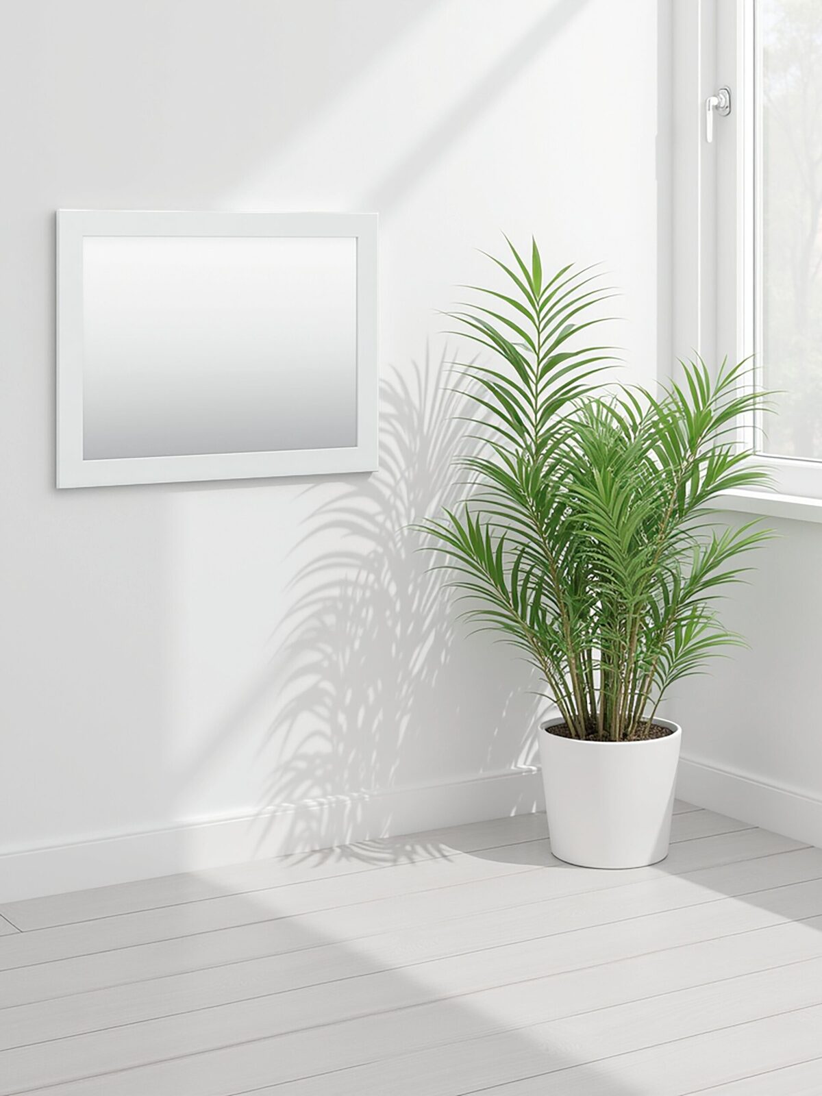 Bostwick Shoals - Bedroom Mirror - White - Image 2