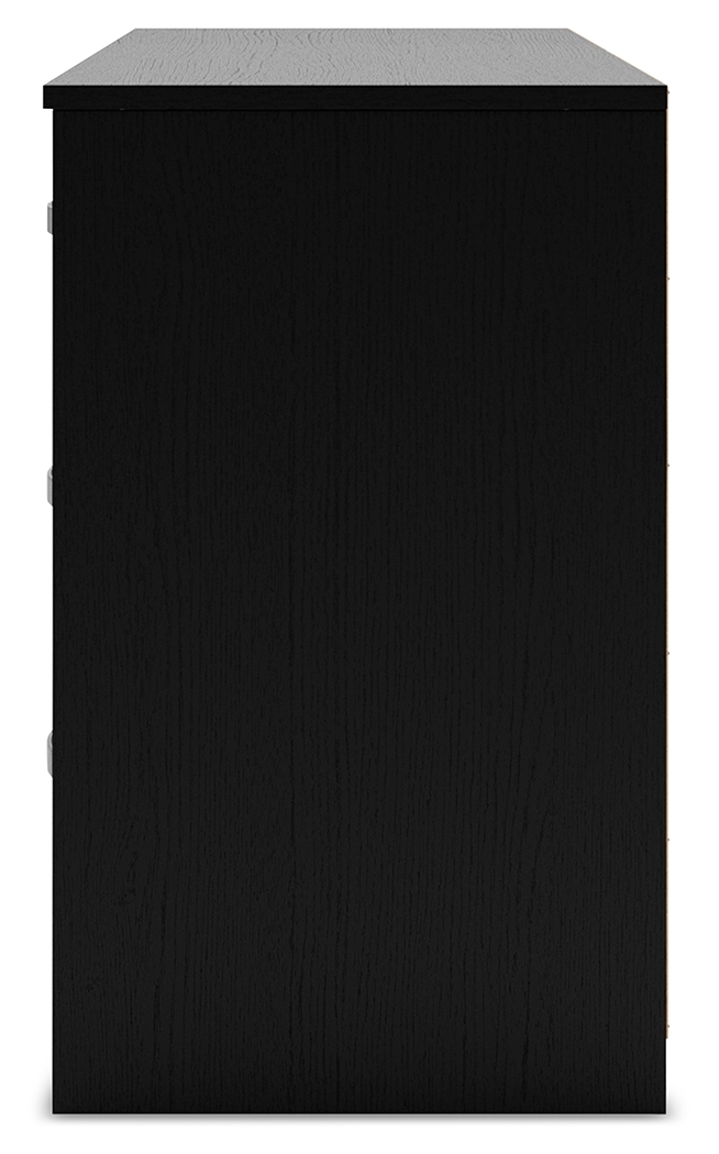 Finch - Six Drawer Dresser - Black - Image 9