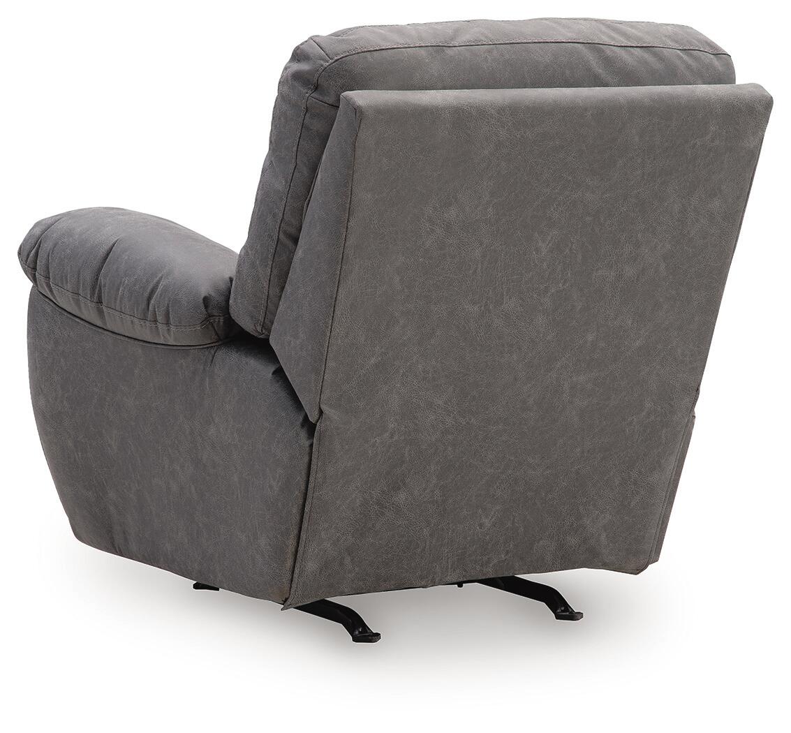 Bakerstein - Power Rocker Recliner With Adjustable Headrest - Galaxy - Image 7