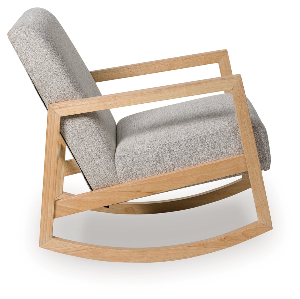 Wychworth - Accent Chair - Gray / Natural - Image 4