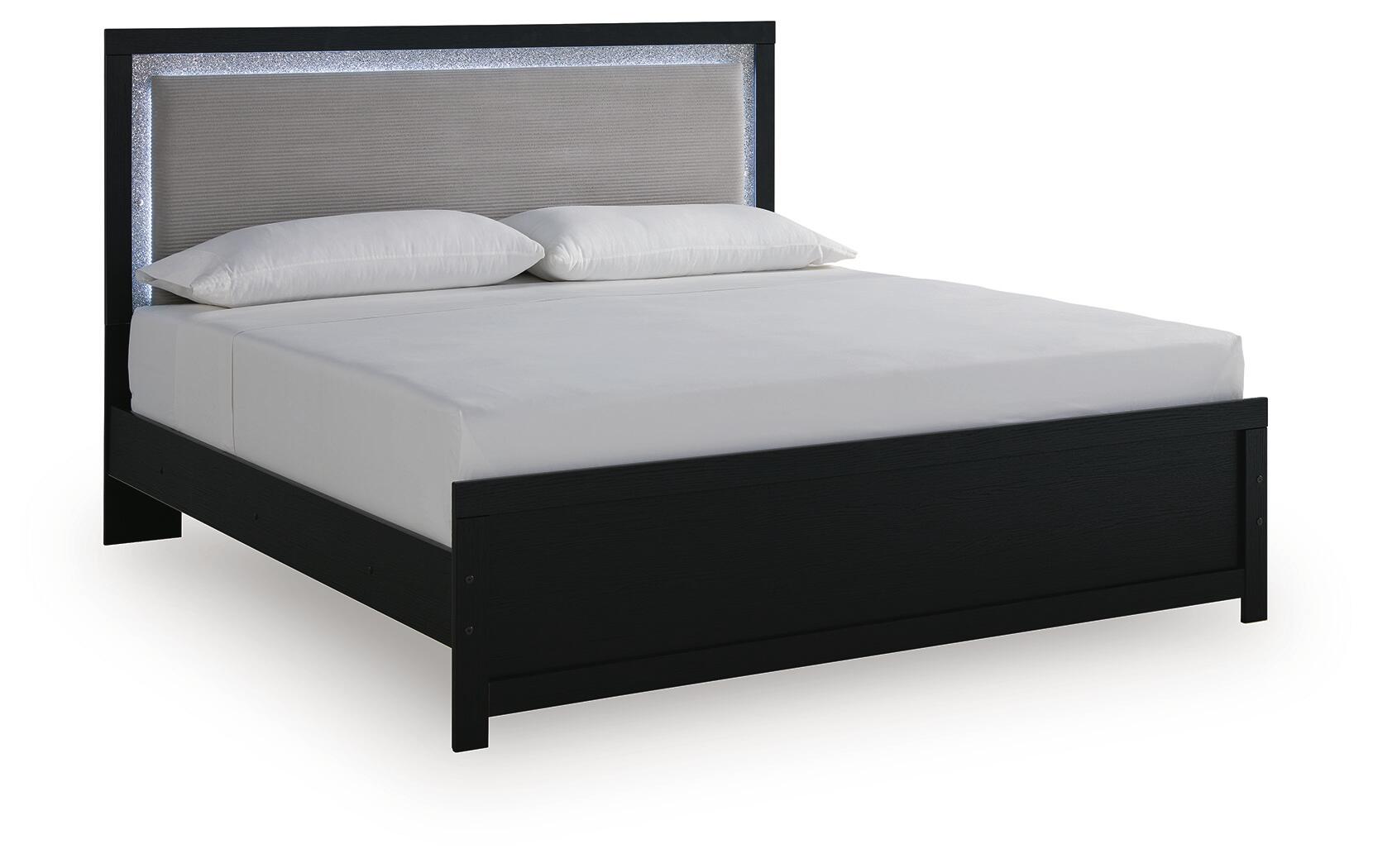 Maeling - Upholstered Panel Bed - Image 4
