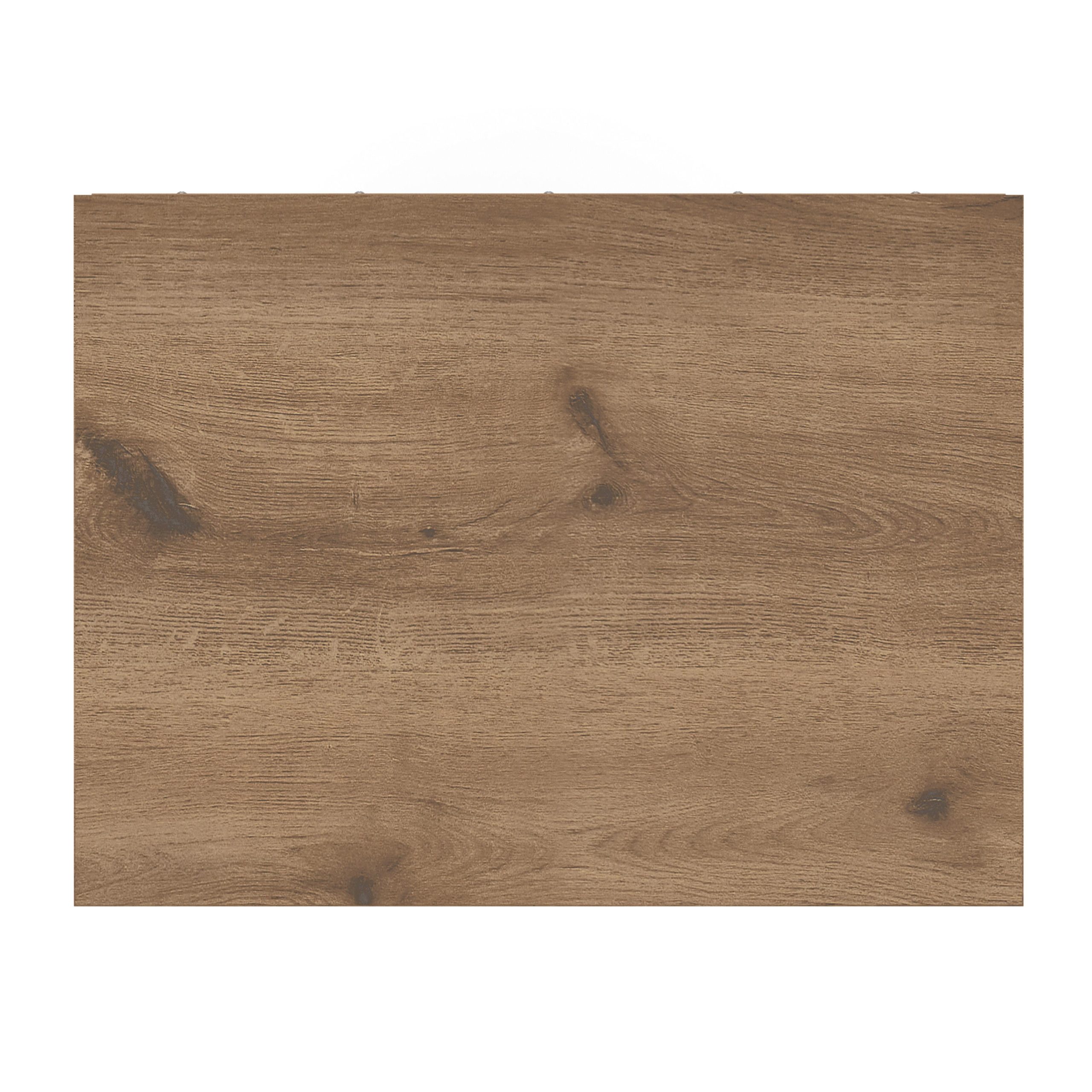 Kerisden - Two Drawer Night Stand - White / Brown - Image 9