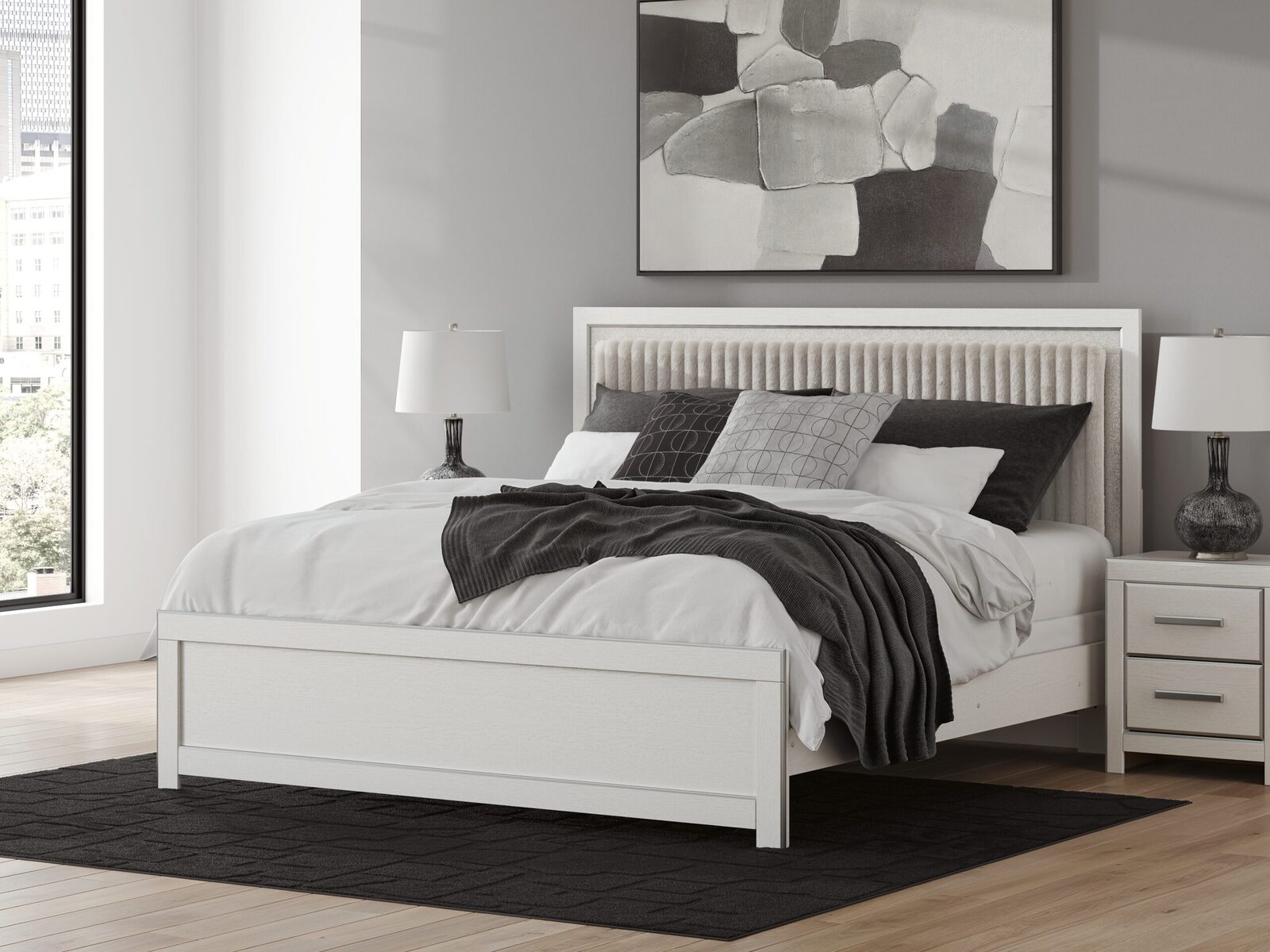 Zuraleus - Upholstered Panel Bed - Image 14