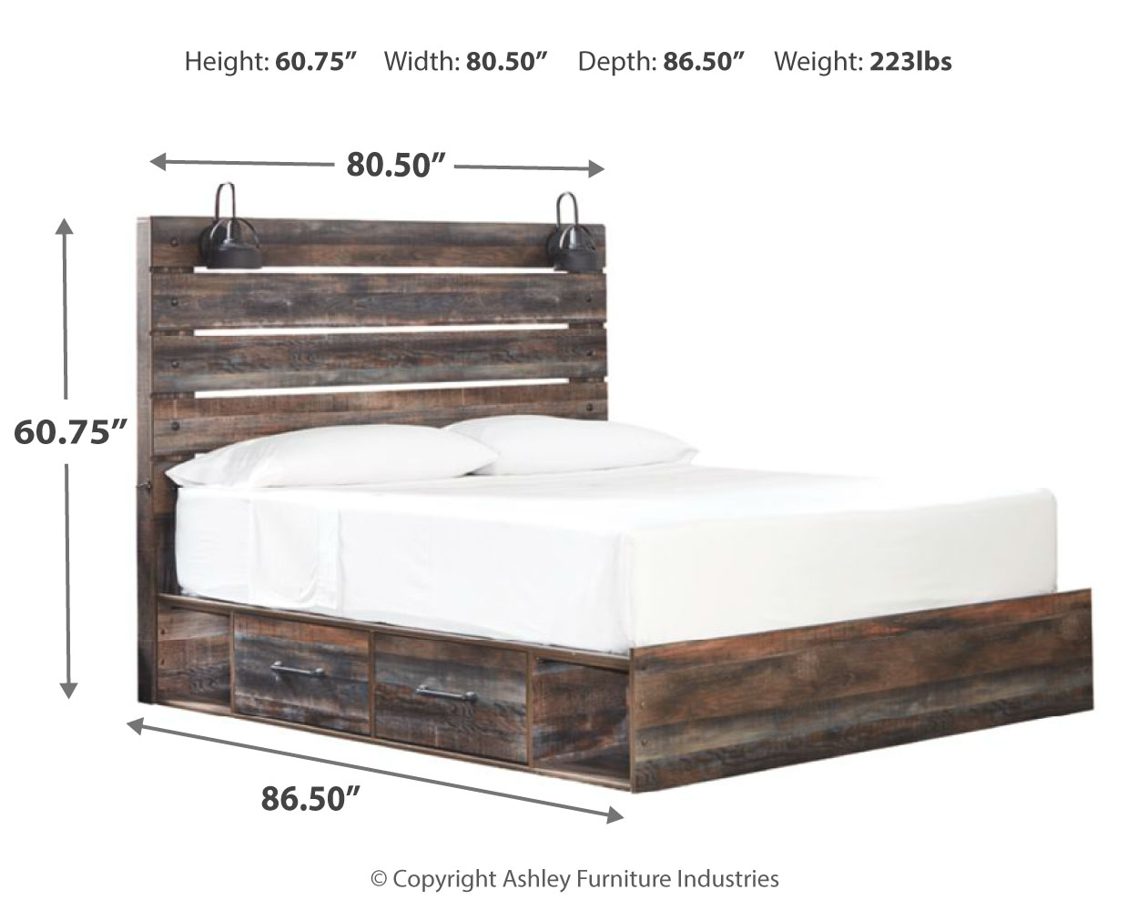 Drystan - Panel Bedroom Set - Image 15