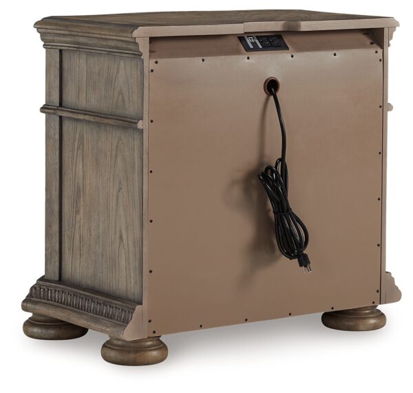 Ardenfield – Three Drawer Night Stand – Light Brown – Mr