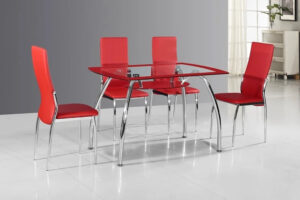 D600RD 5PC Dining Set