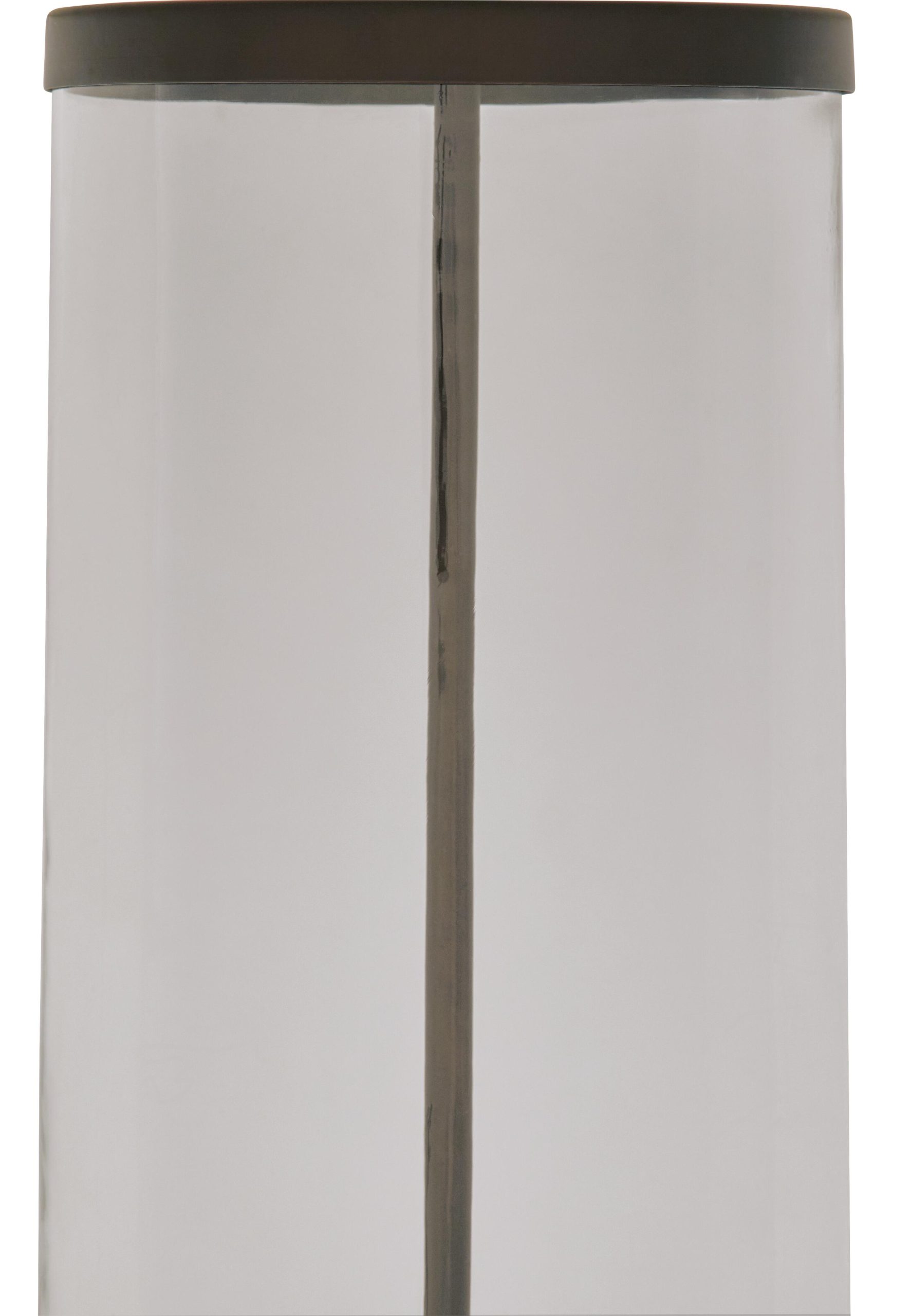 Junrow - Glass Table Lamp - Clear / Brown - Image 4