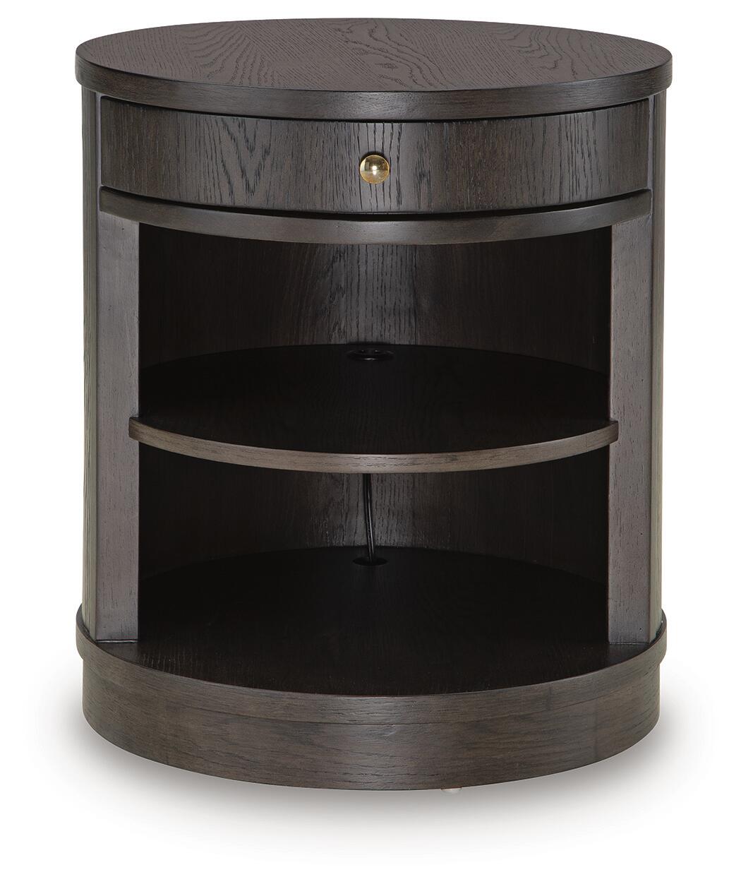 Leighmour - Accent Table - Dark Brown - Image 4
