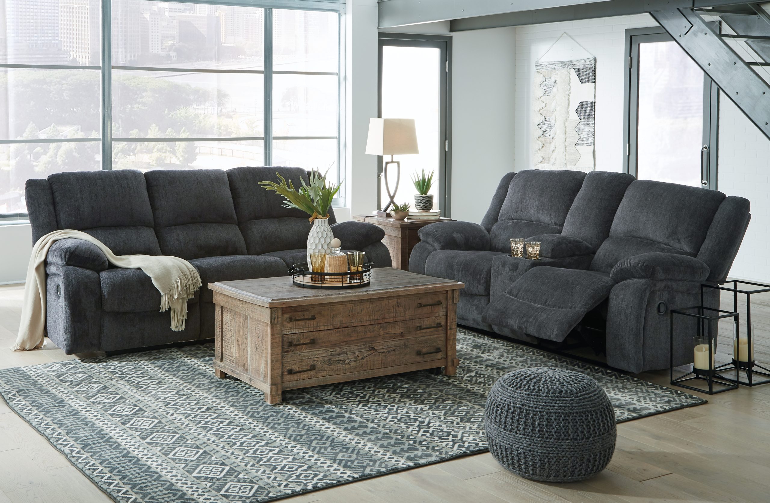 Draycoll - Reclining Living Room Set - Image 3