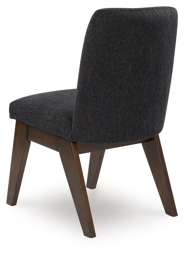 Dilenno - Dining Upholstered Side Chair (Set of 2) - Dark Brown - Image 4