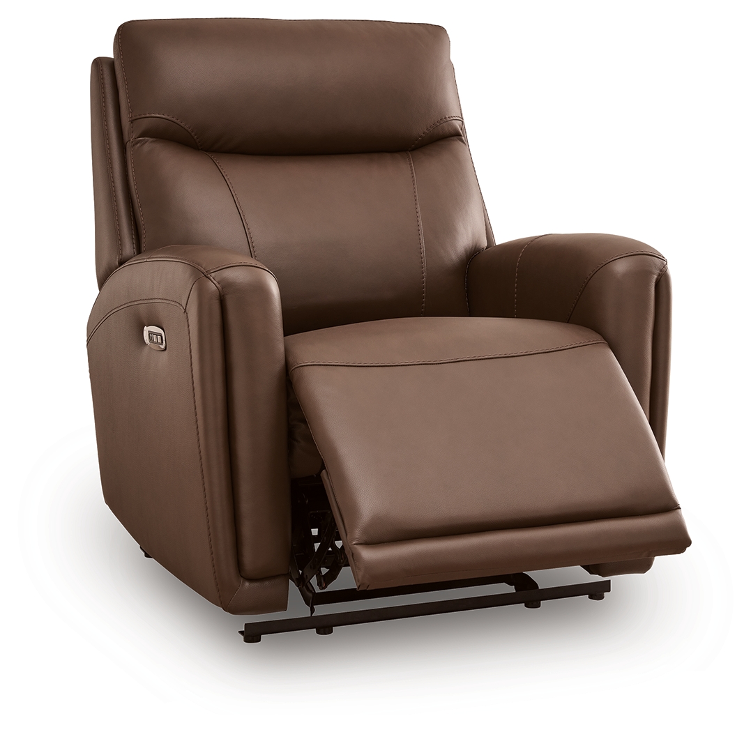 Pincara - Power AutoGlide Recliner With Audio System - Umber - Image 3