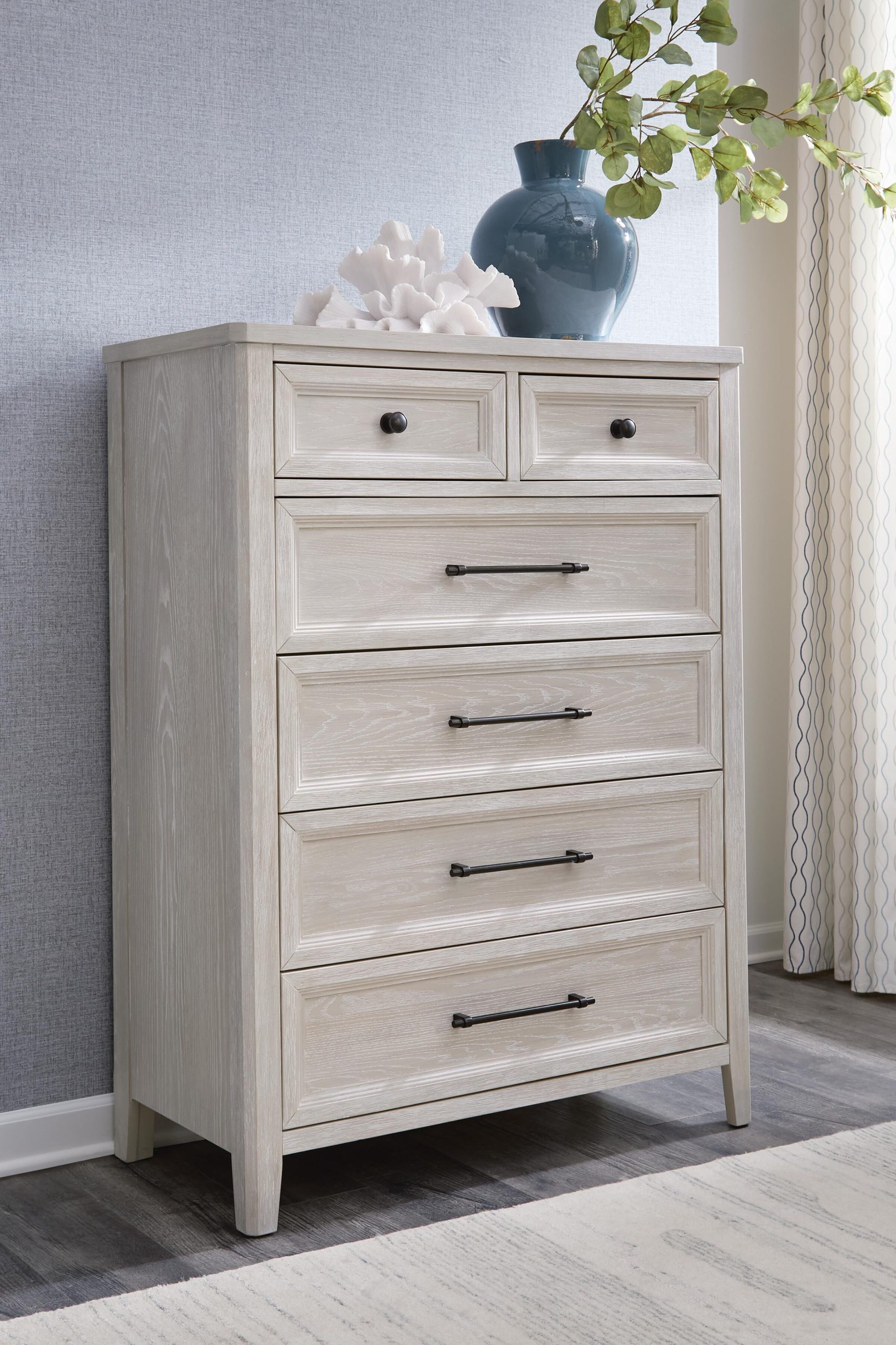 Darbonton - Six Drawer Chest - Dove White - Image 2
