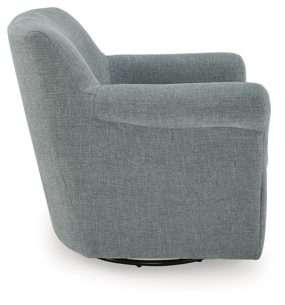 Horlando - Swivel Accent Chair - Oxford - Image 4