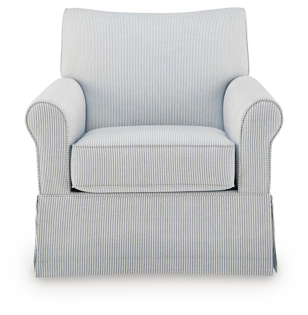 Searcy - Swivel Glider Accent Chair - Image 11