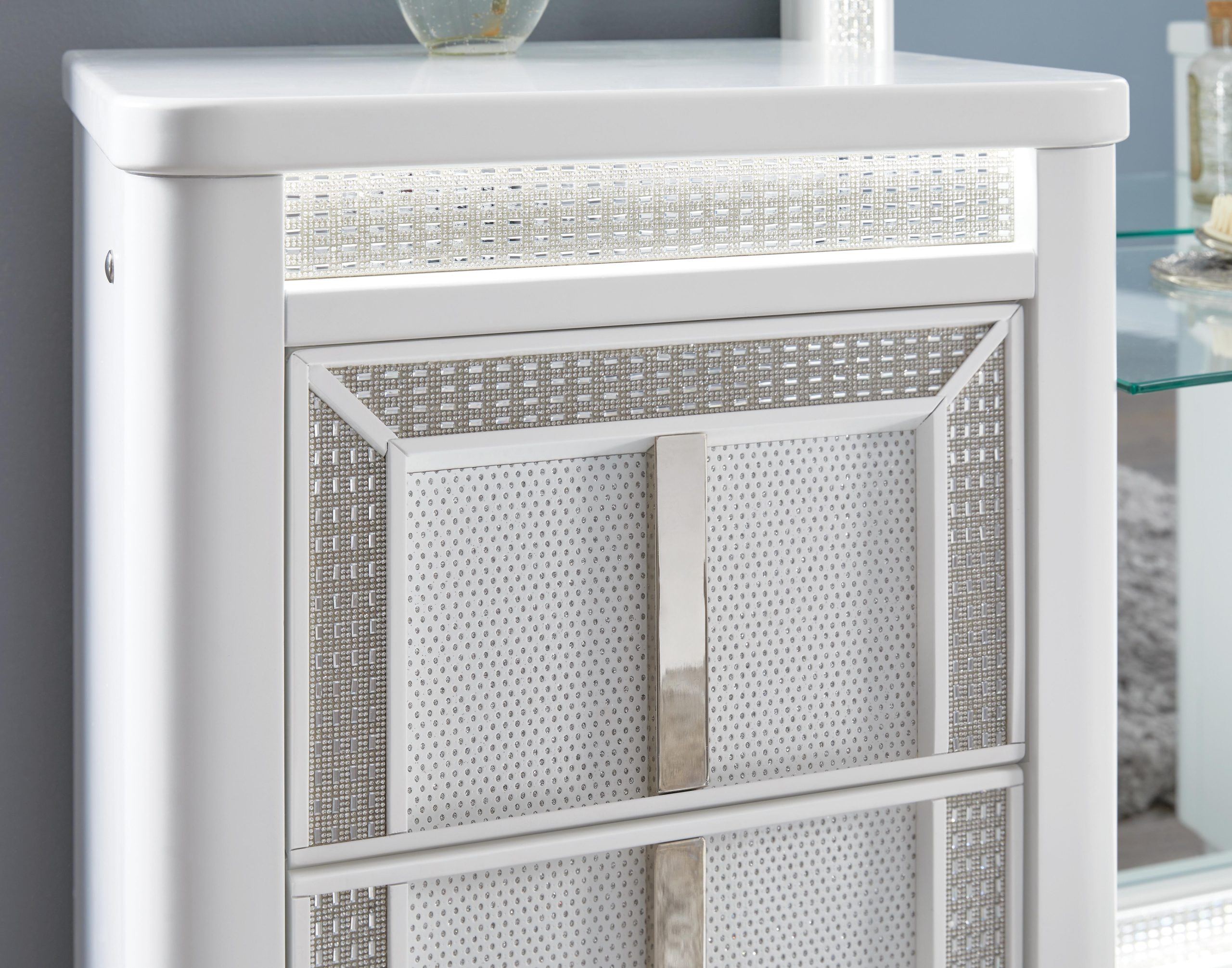 Chalanna - Vanity With Mirror - White - Image 8