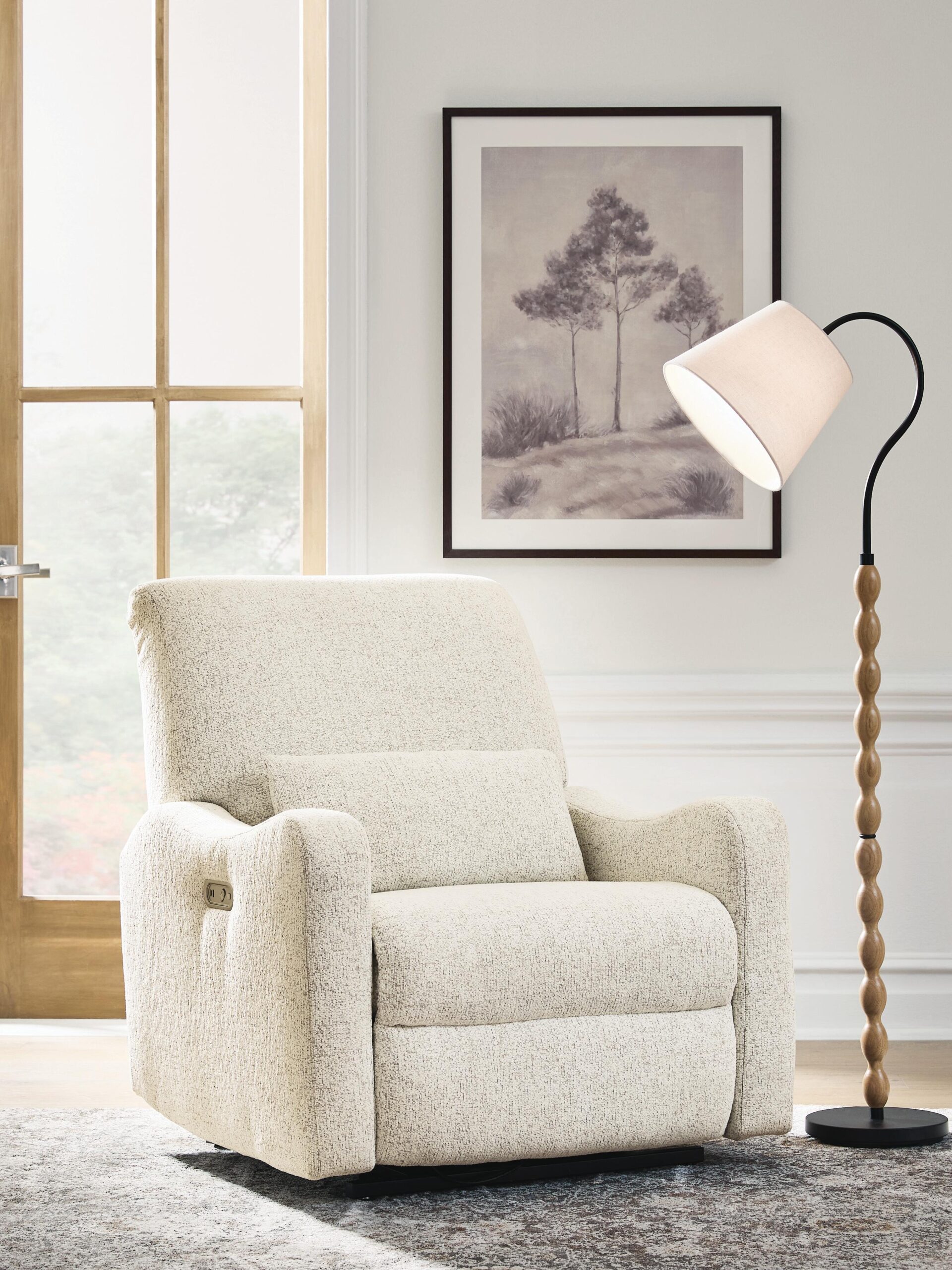 Cleo Pier - Power AutoGlide Recliner - Chai - Image 2