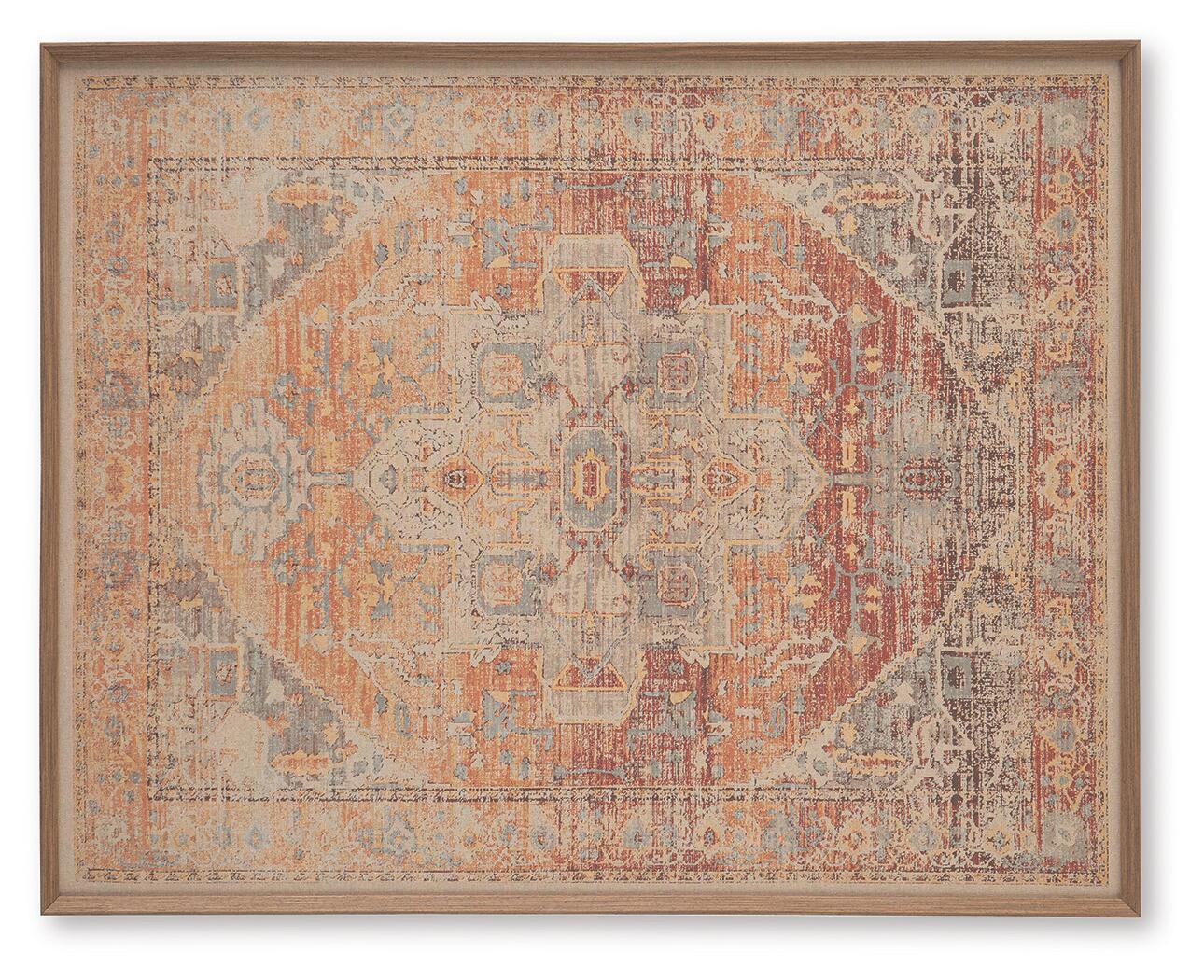 Kerrickson - Wall Art - Red / Orange / Blue - Image 6