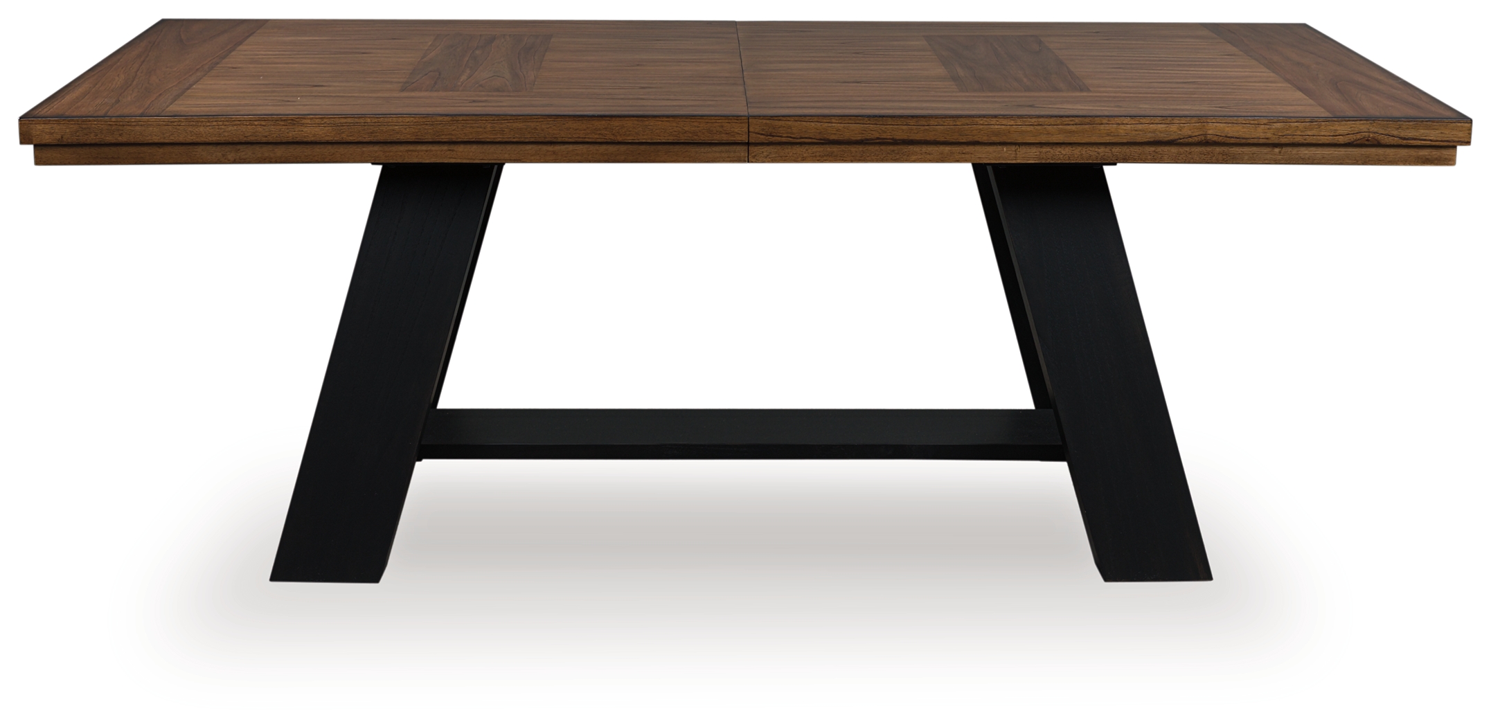 Greddinton - Dining Extension Table - Brown / Black - Image 4