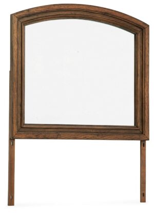 Zackaryn - Bedroom Mirror - Warm Brown