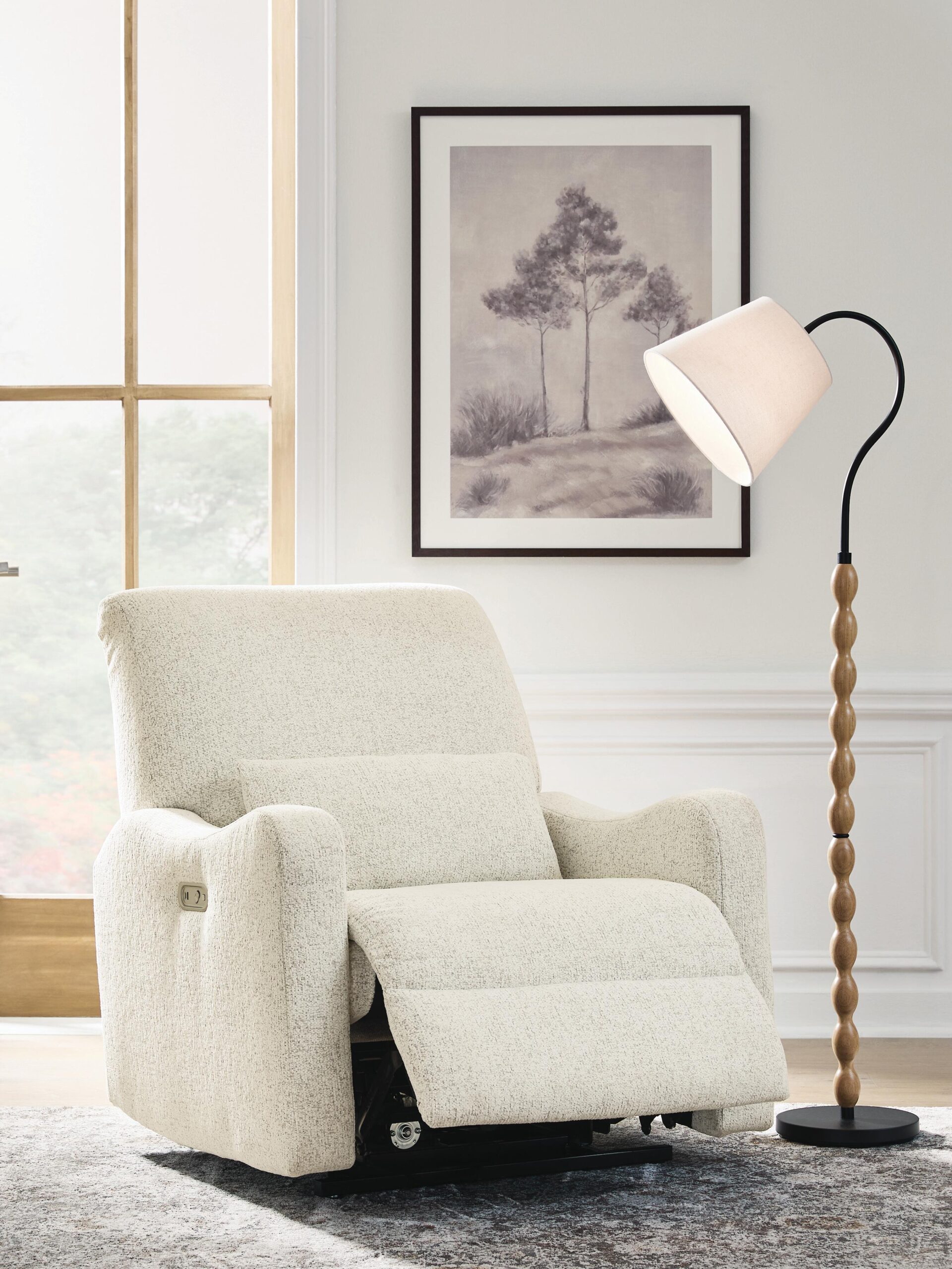 Cleo Pier - Power AutoGlide Recliner - Chai - Image 9