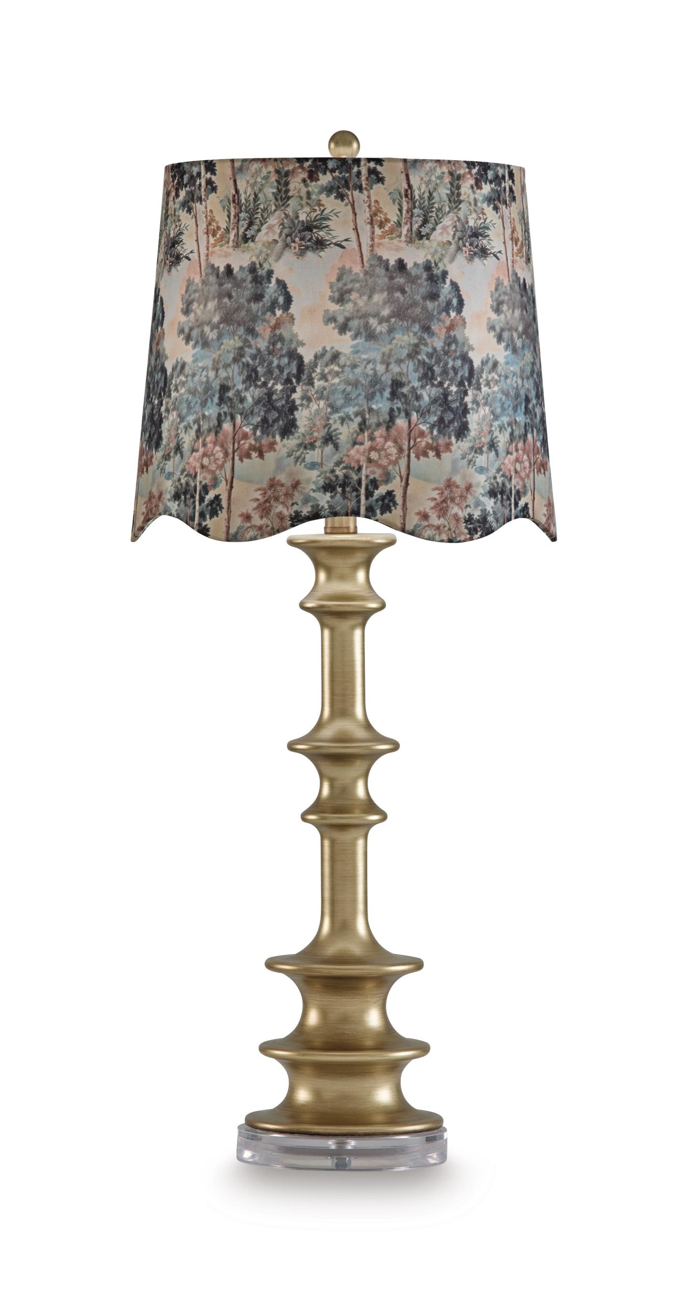 Jaystower - Poly Table Lamp - Antique Gold Color - Image 3