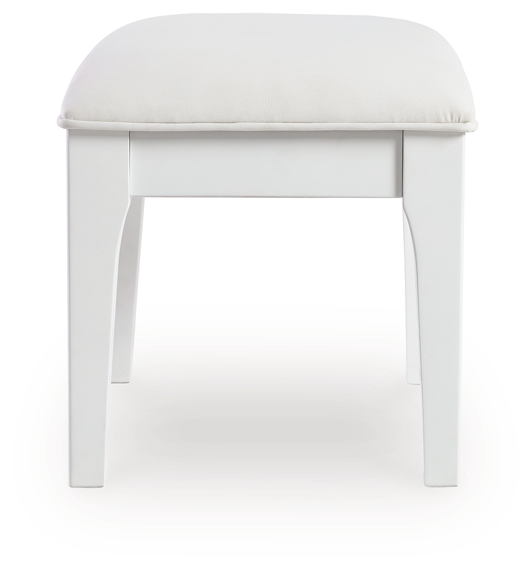 Chalanna - Vanity Stool - White - Image 5