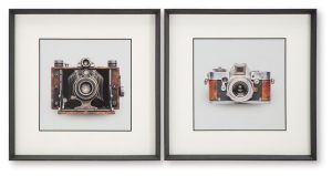 Dirkgrove - Wall Art Set (Set of 2) - Black / White / Brown