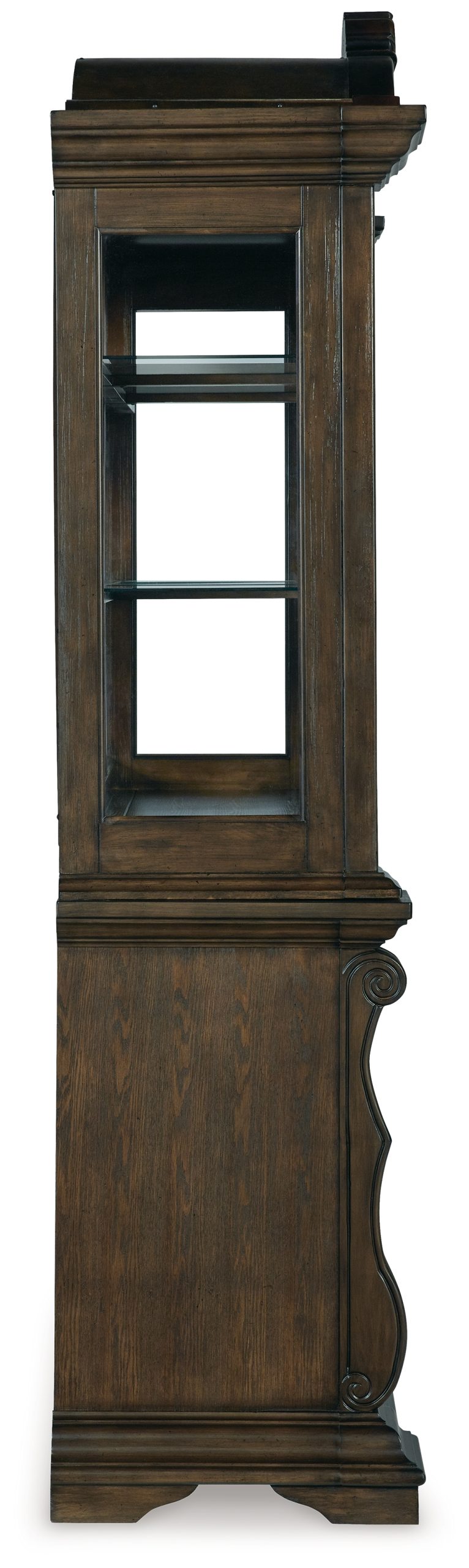Maylee - Dining Buffet And Hutch - Dark Brown - Image 5
