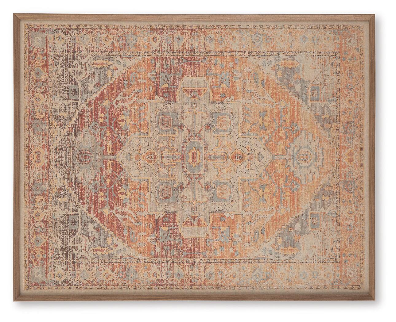 Kerrickson - Wall Art - Red / Orange / Blue - Image 5