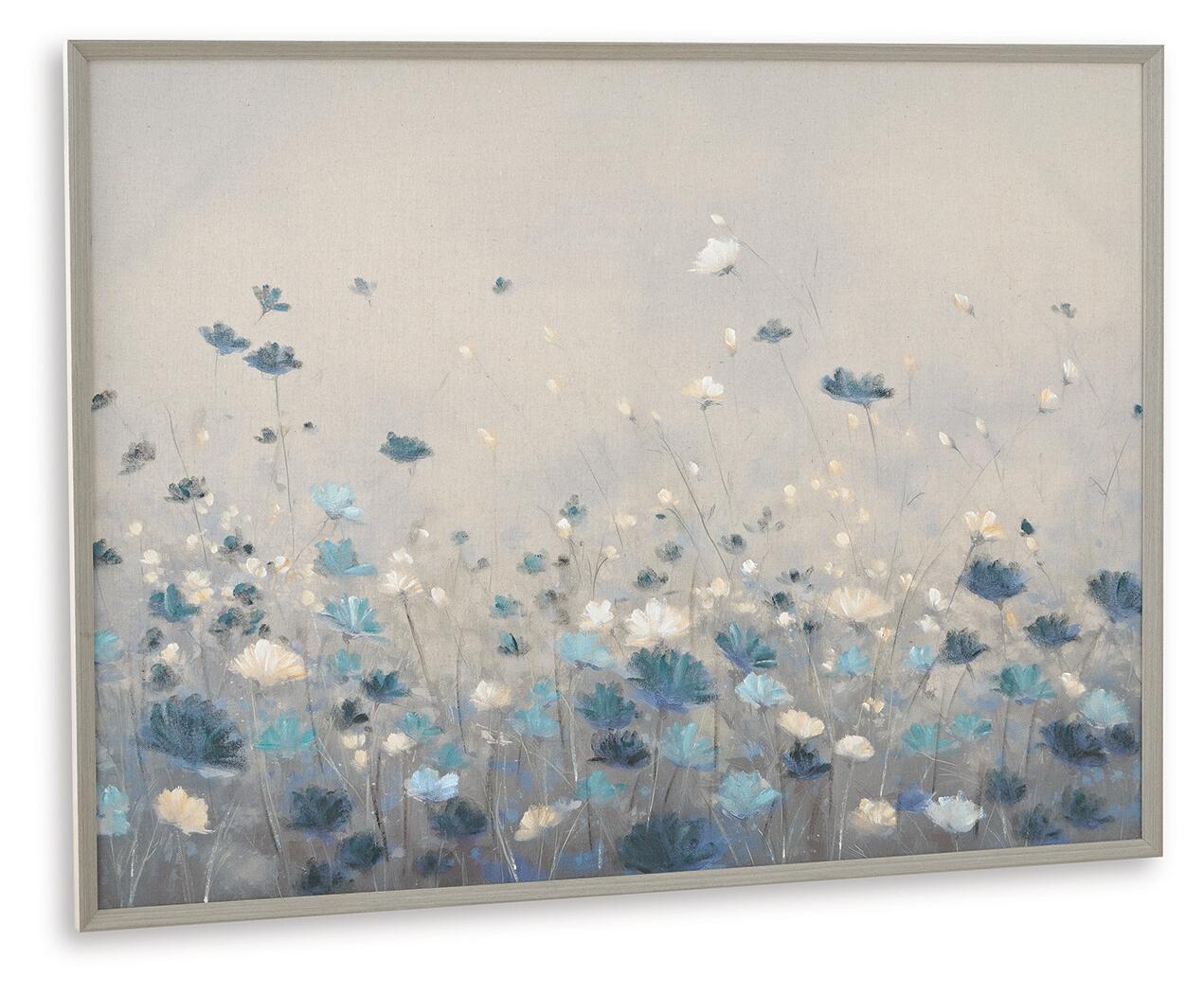 Claydale - Wall Art - Gray / Blue / White - Image 3