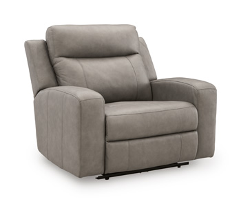 Ellis Court - Zero Wall Power Wide Recliner - Coin