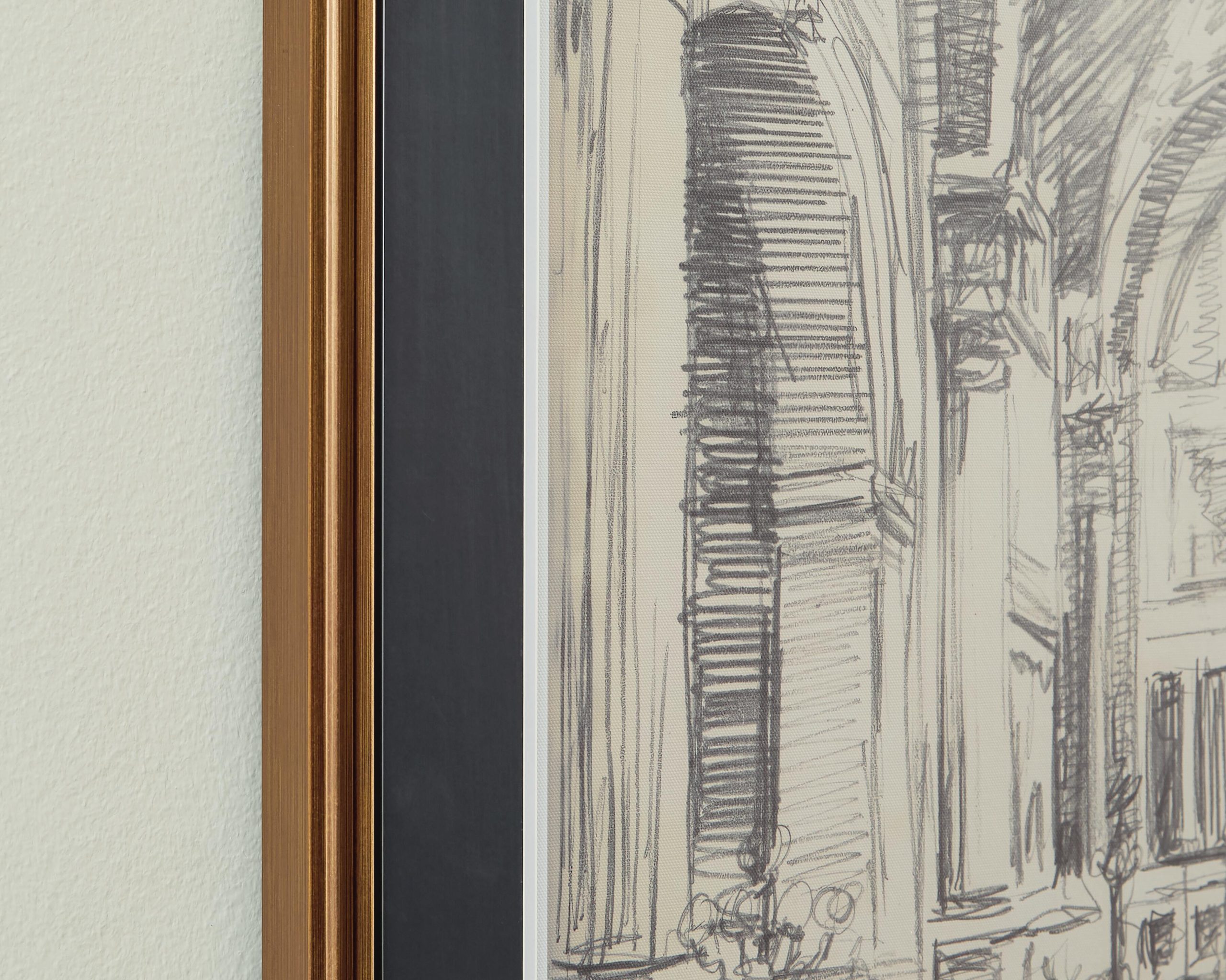 Downyard - Wall Art Set (Set of 2) - Black / Beige - Image 5